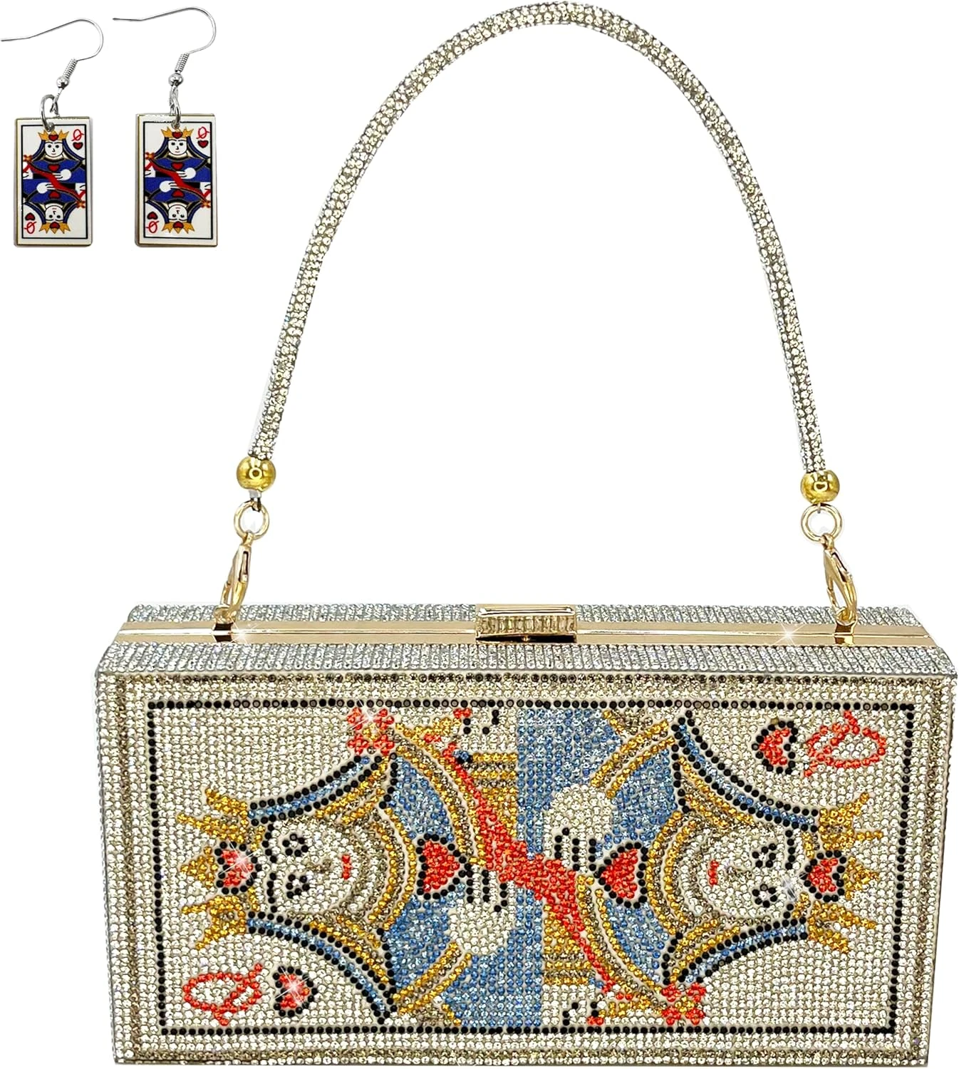 small hard case evening clutch for homecoming accessories