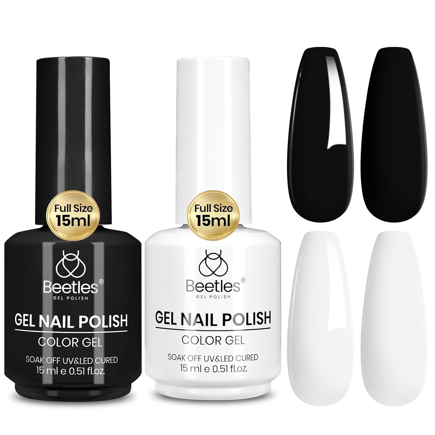 Black White Gel Polish
