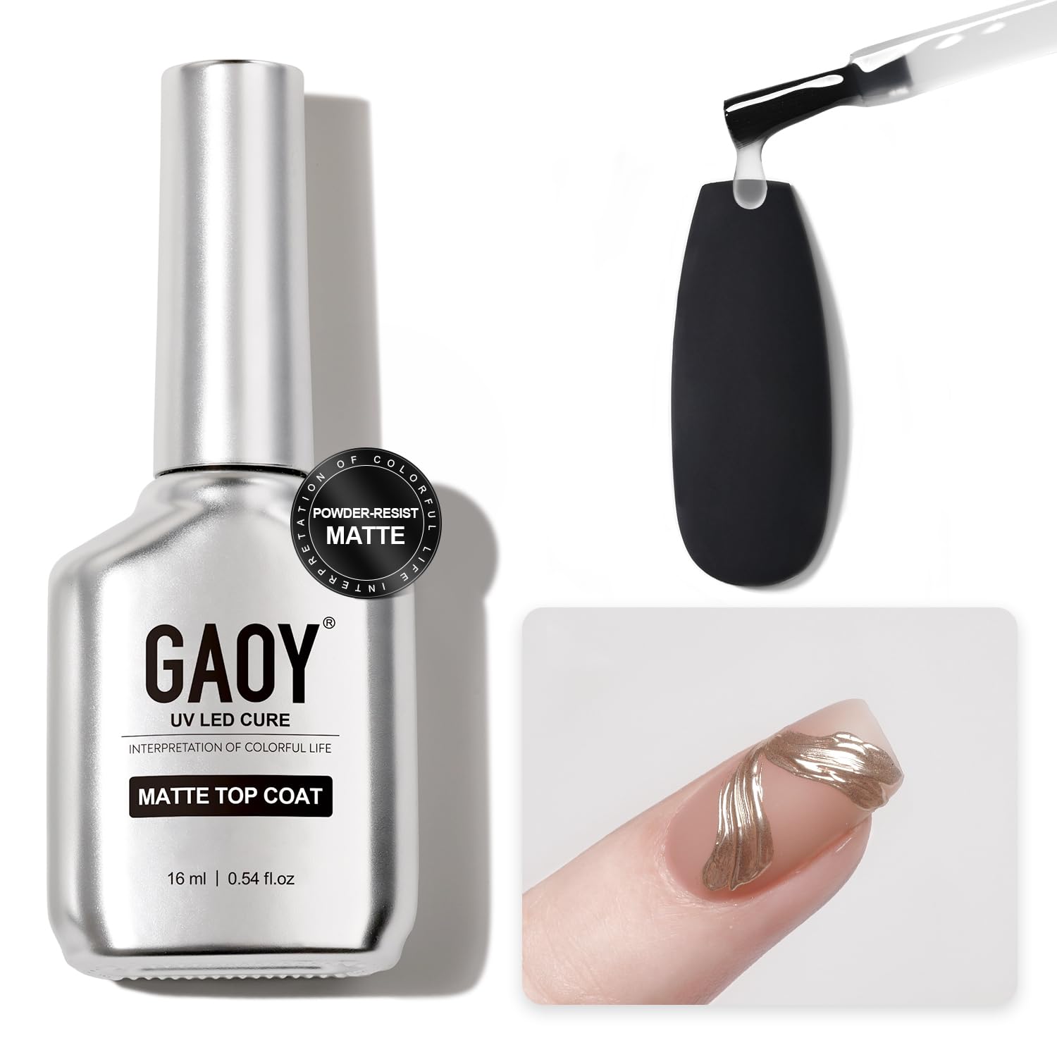 Ombre Nails: 20 Gradient Designs Plus a Fade Method and Fix-It Guide for 2026 27 Matte top coat for a matte finish on ombre nails