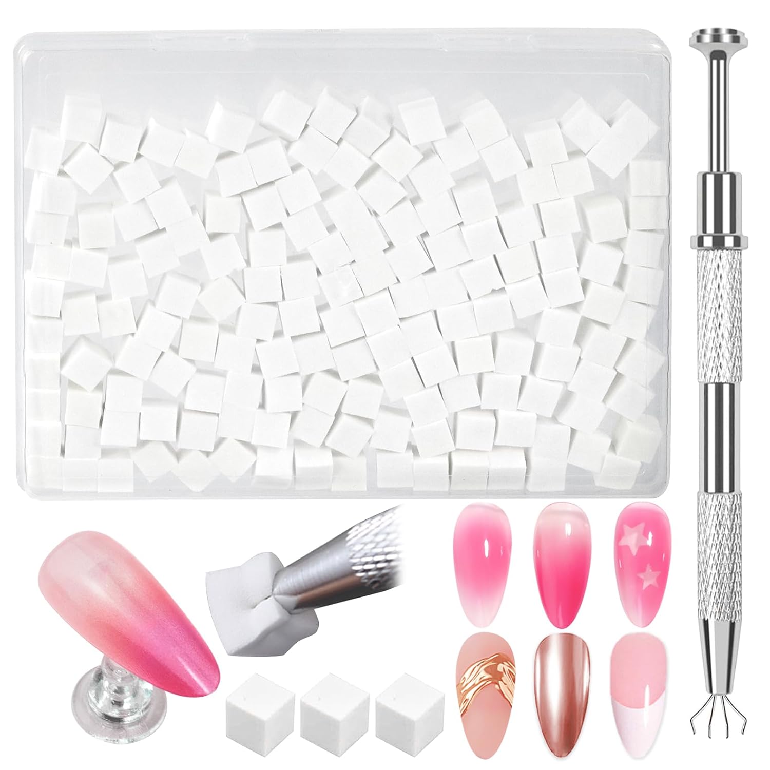 Red Nails for Every Plan: 16 Sets Sorted by the Occasion in 2026 16 Micro pore blend sponge for red ombre nails