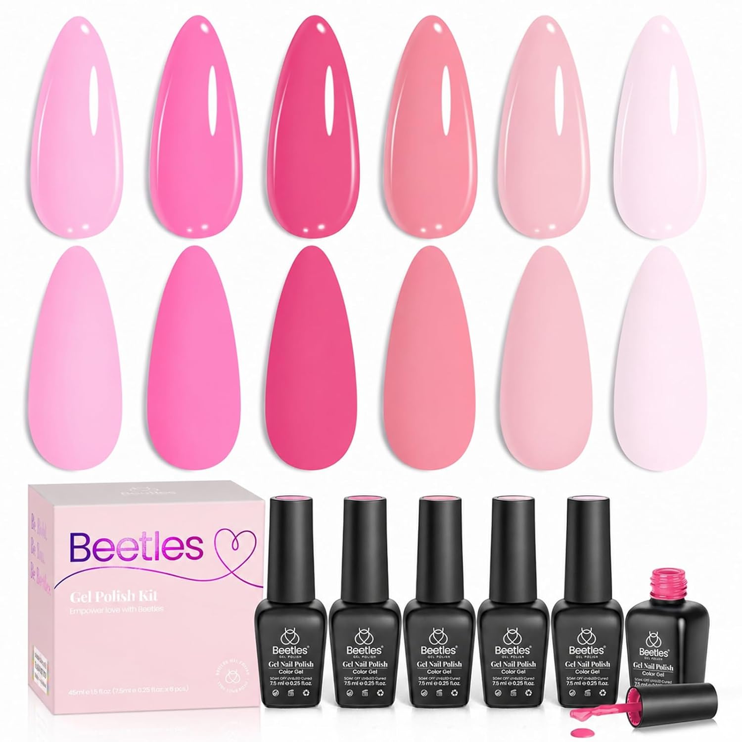Pink Gel Polish Set