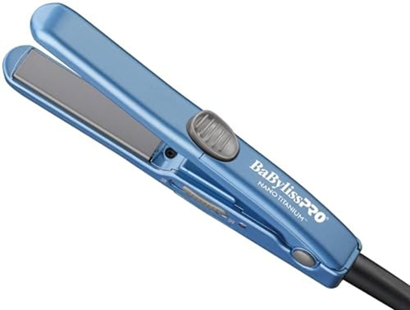 Slim titanium flat iron for straight wolf cut