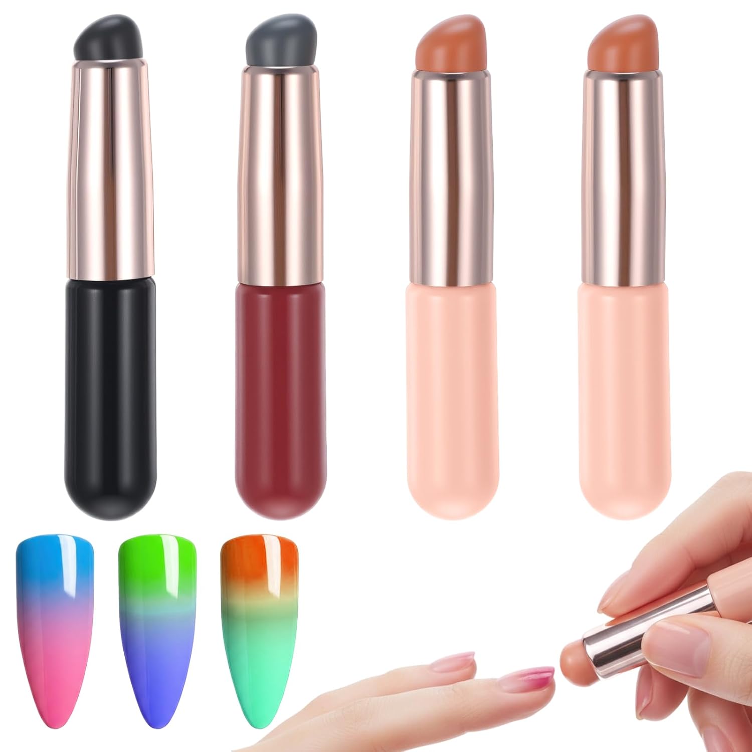 Red Nails for Every Plan: 16 Sets Sorted by the Occasion in 2026 48 Velvet chrome press tool for red nails powder