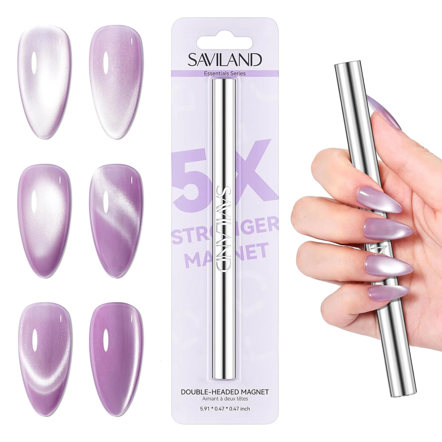 Arc bar magnet for sapphire cat eye nails