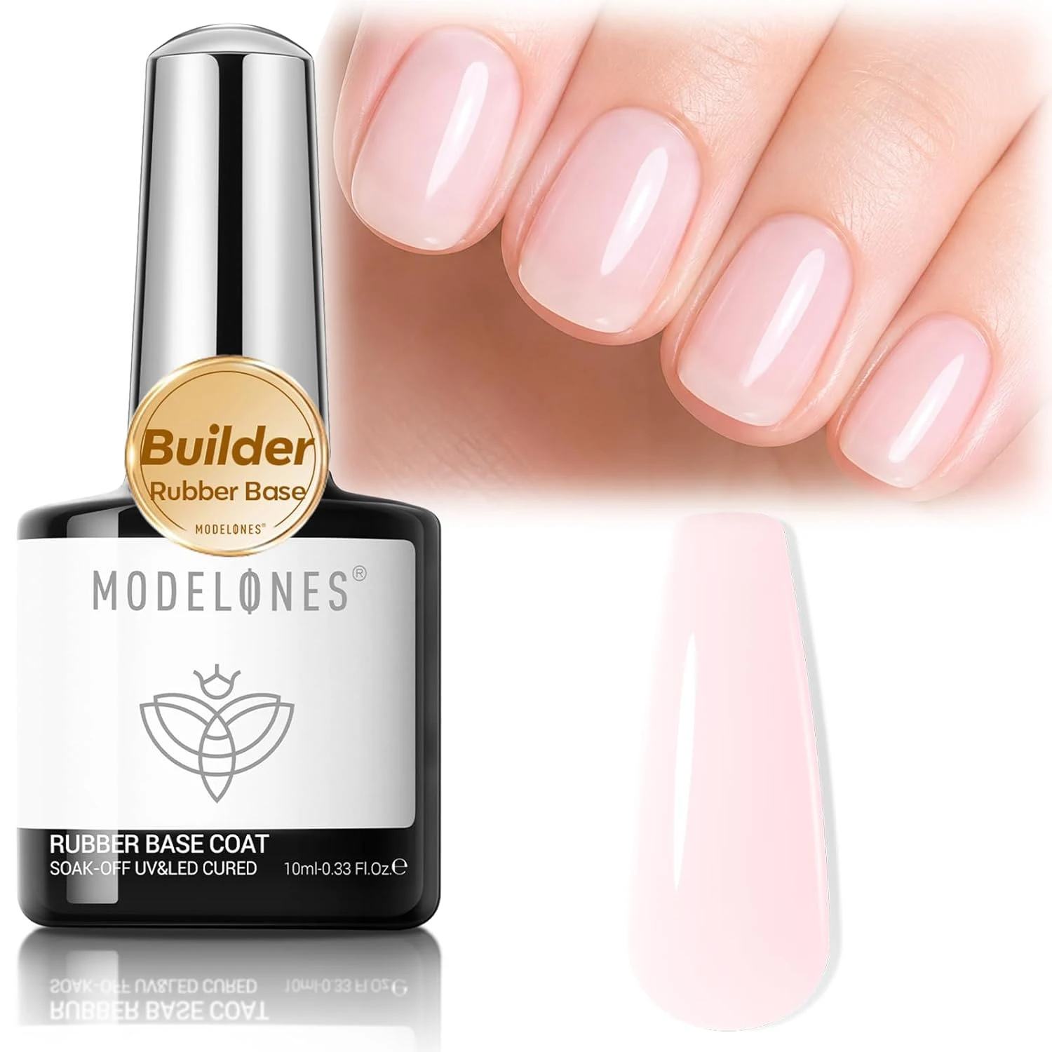 Ballet pink base gel for pink velvet nails