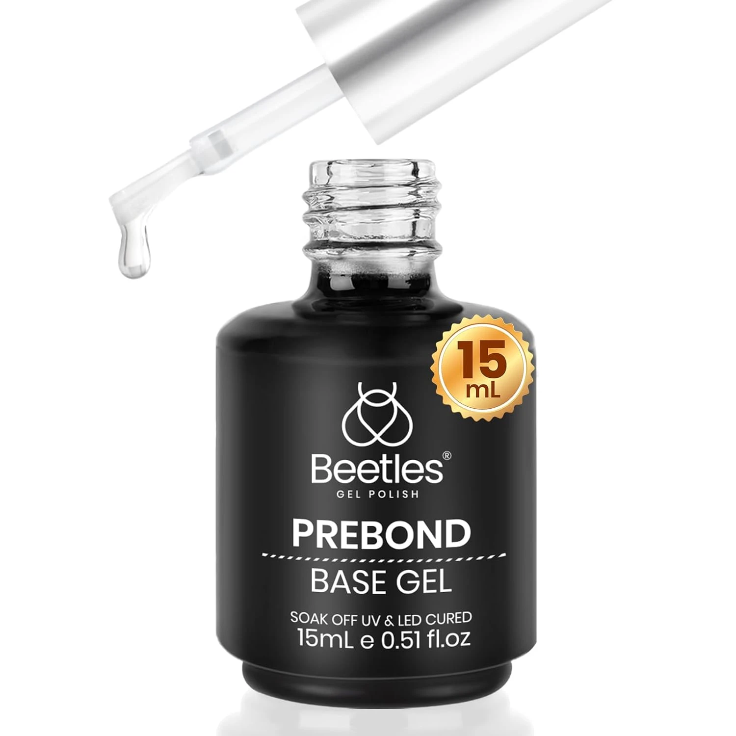 Base coat bonding gel for light pink nails