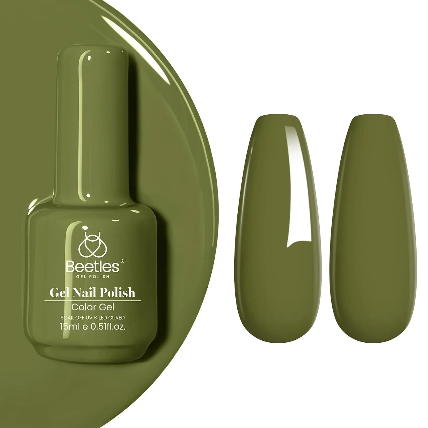 Green Nails Worth Saving: 16 Sets From Mint to Emerald for 2026 35 Blackened green base for chrome green nails