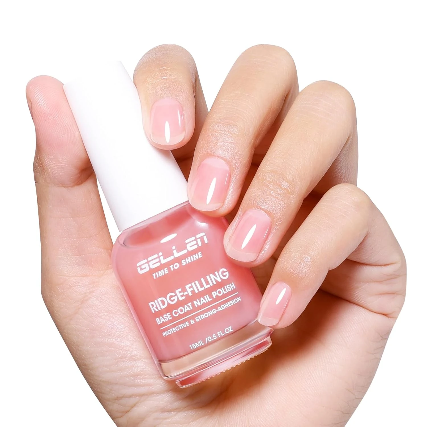 Red Nails for Every Plan: 16 Sets Sorted by the Occasion in 2026 51 Blush sheer base coat for red tip nails