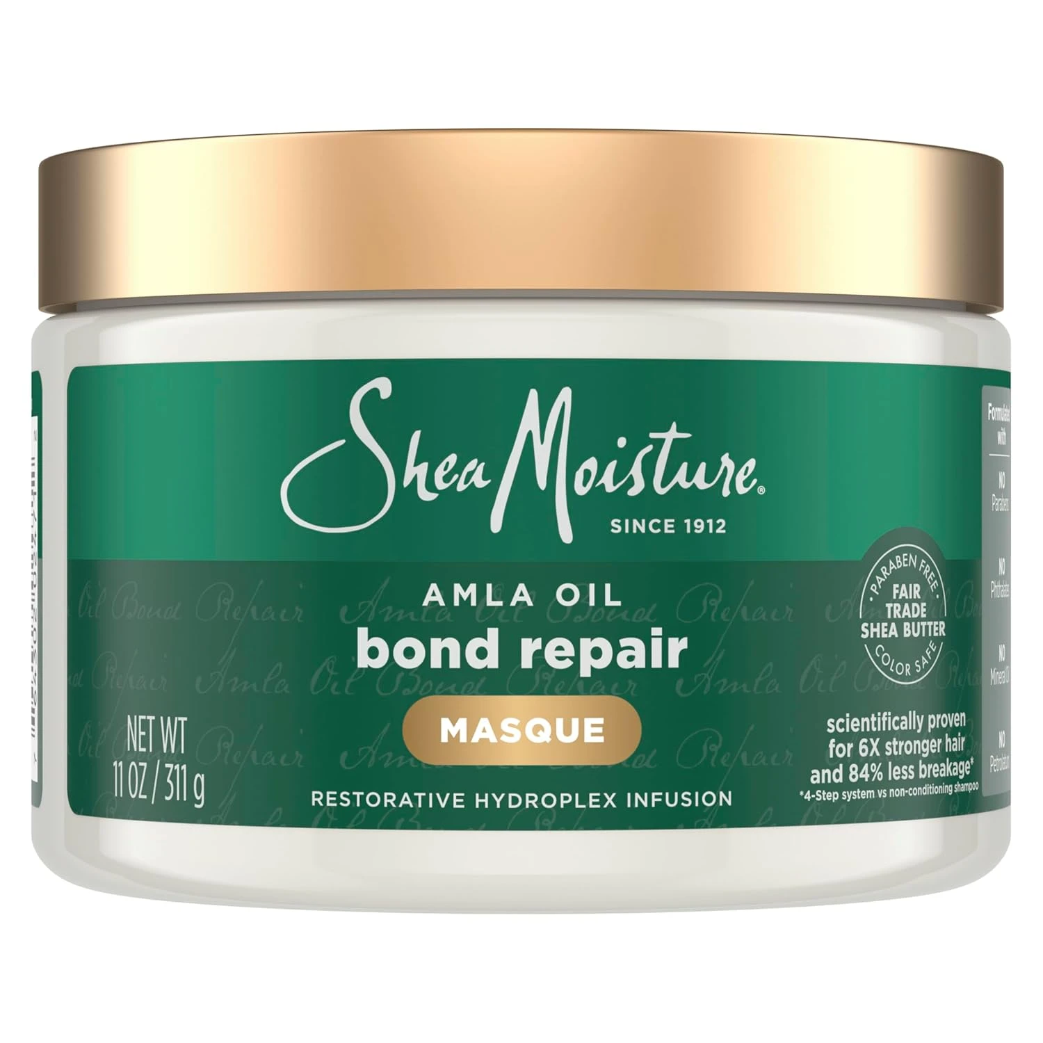 Bond repair hair mask for platinum blonde hair