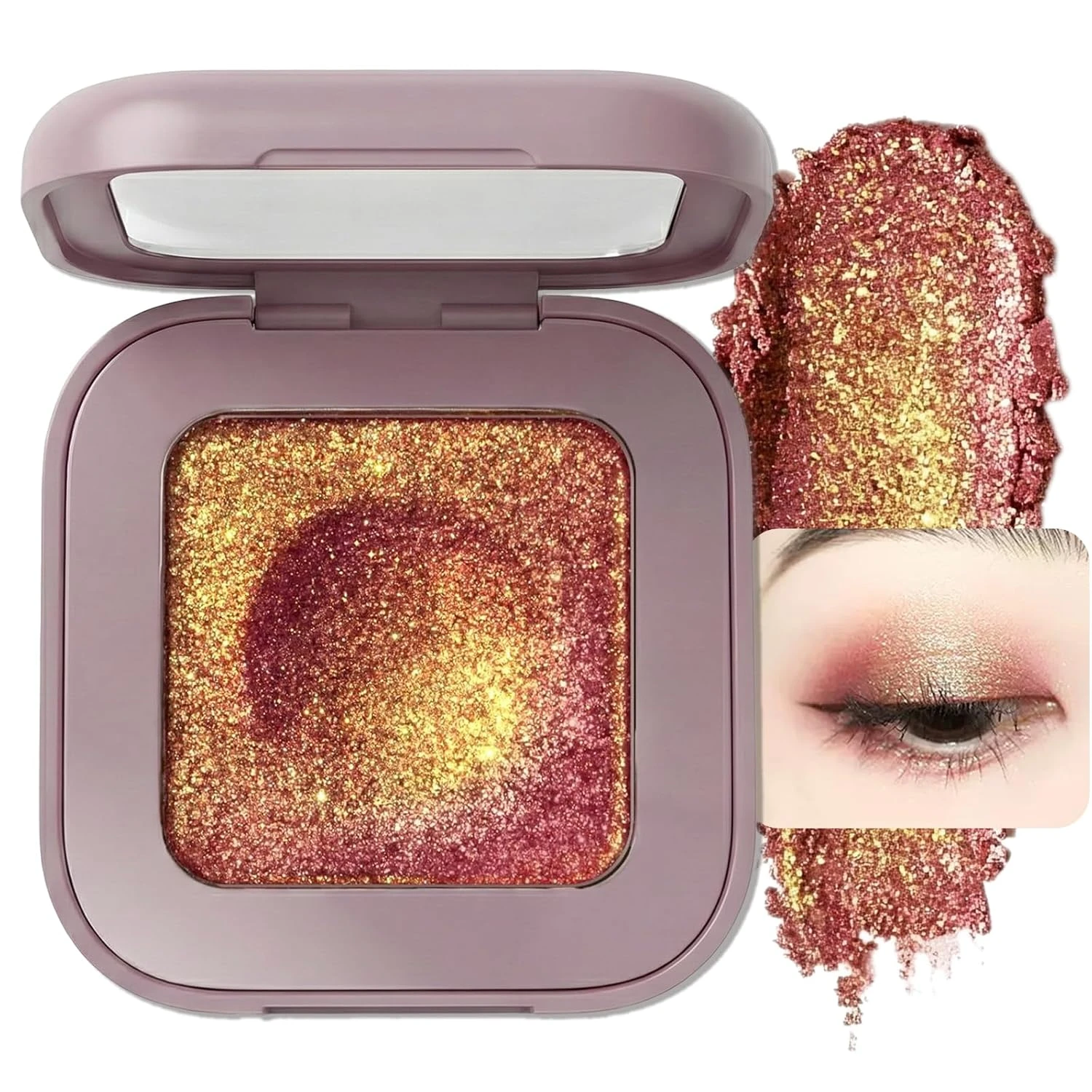 Bronze shimmer single for latte smokey eye