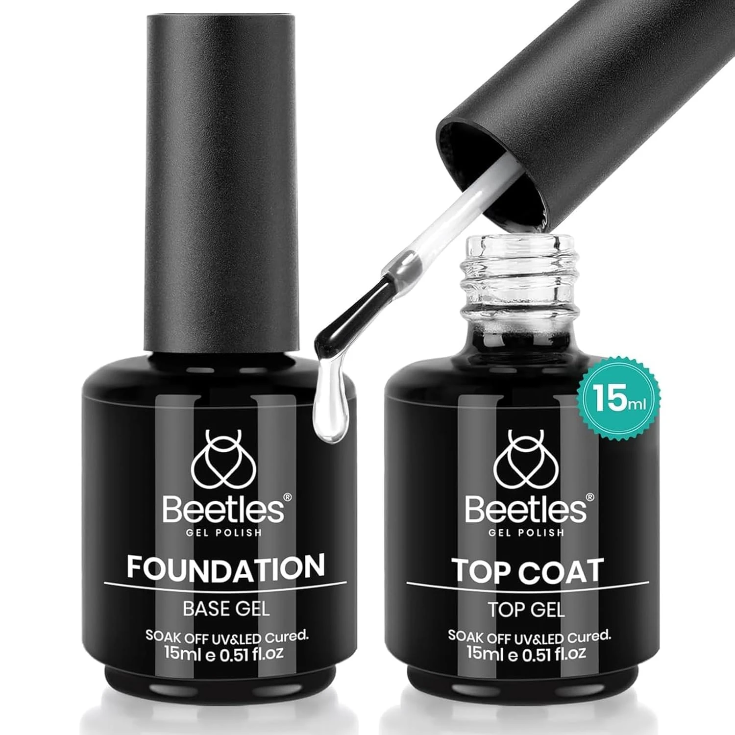Green Nails Worth Saving: 16 Sets From Mint to Emerald for 2026 3 Calm base coat gel for sage green nails