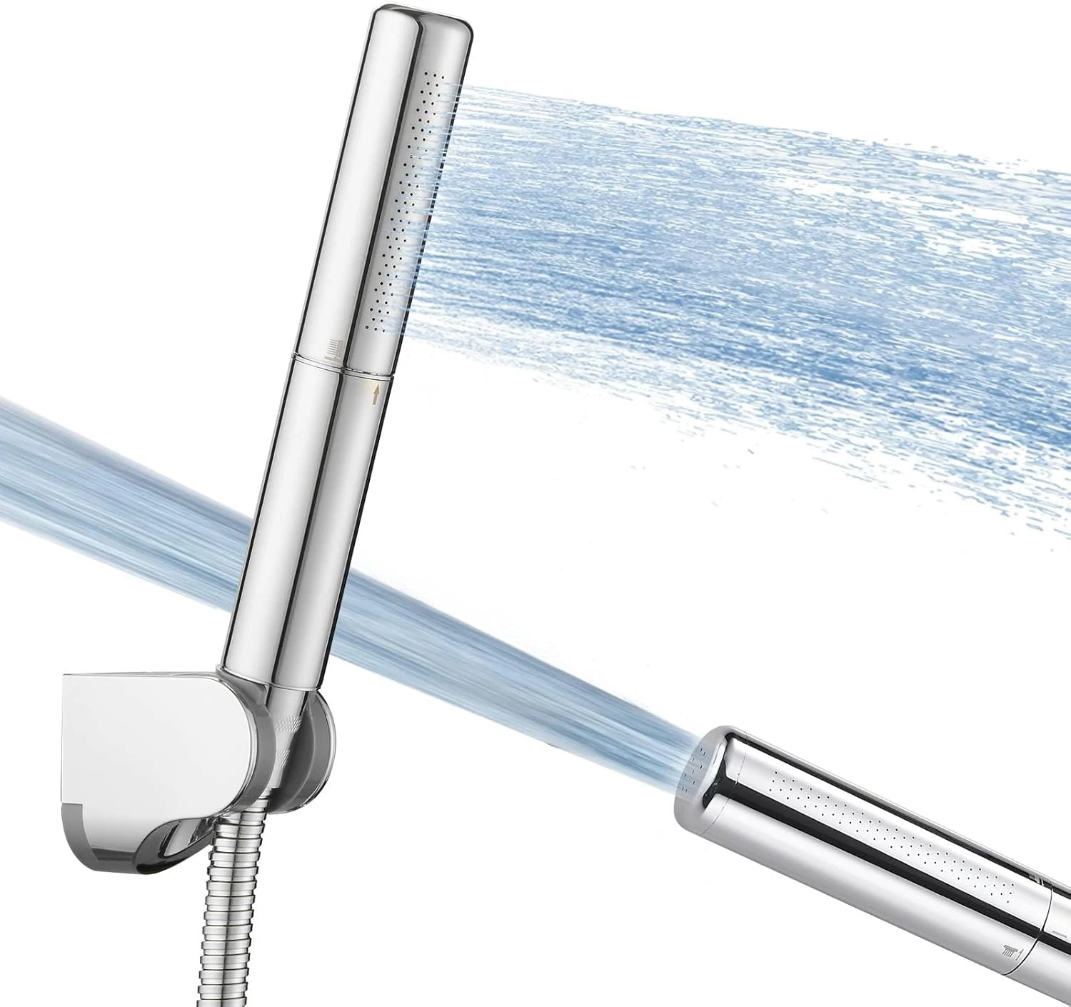 Chrome finishing wand for sage green chrome nails