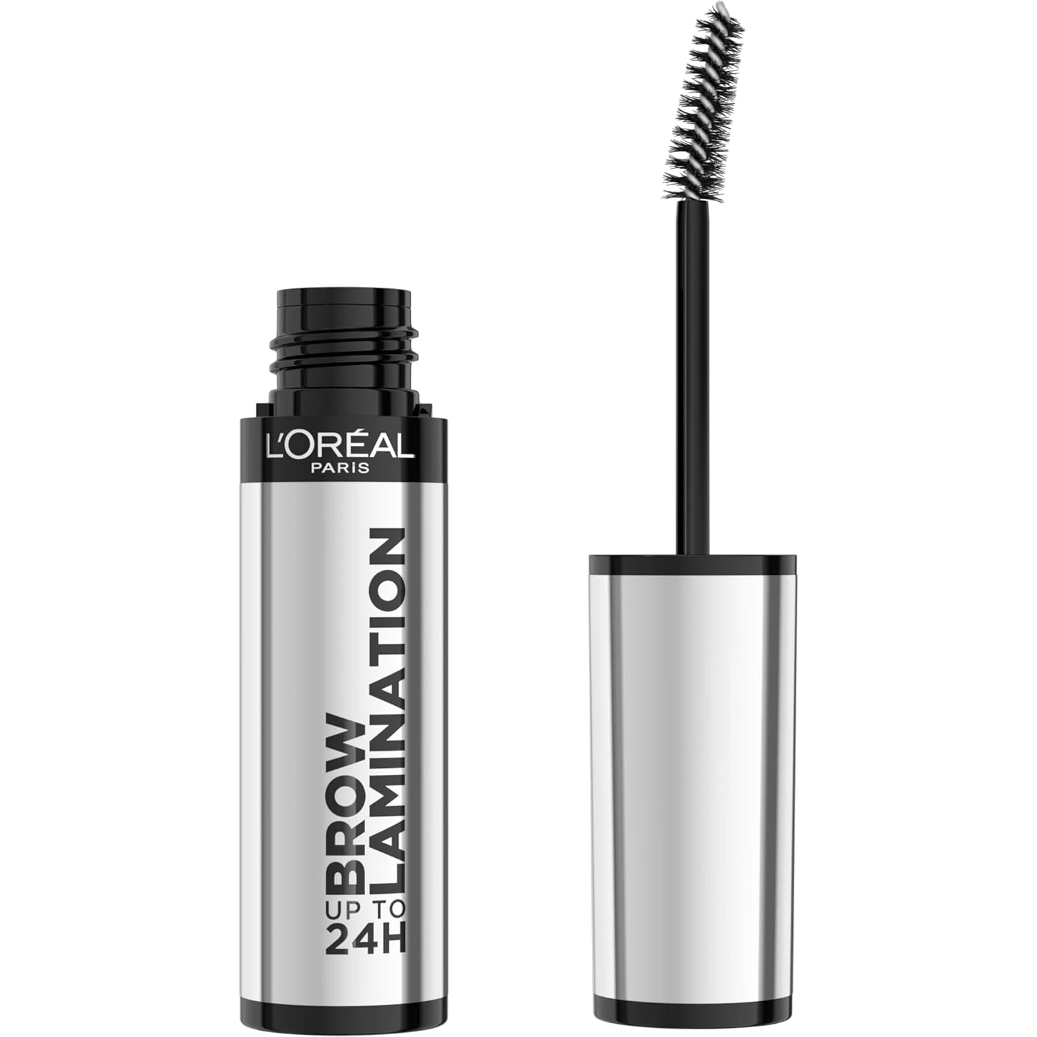 Clear brow gel for fox eye lifted look