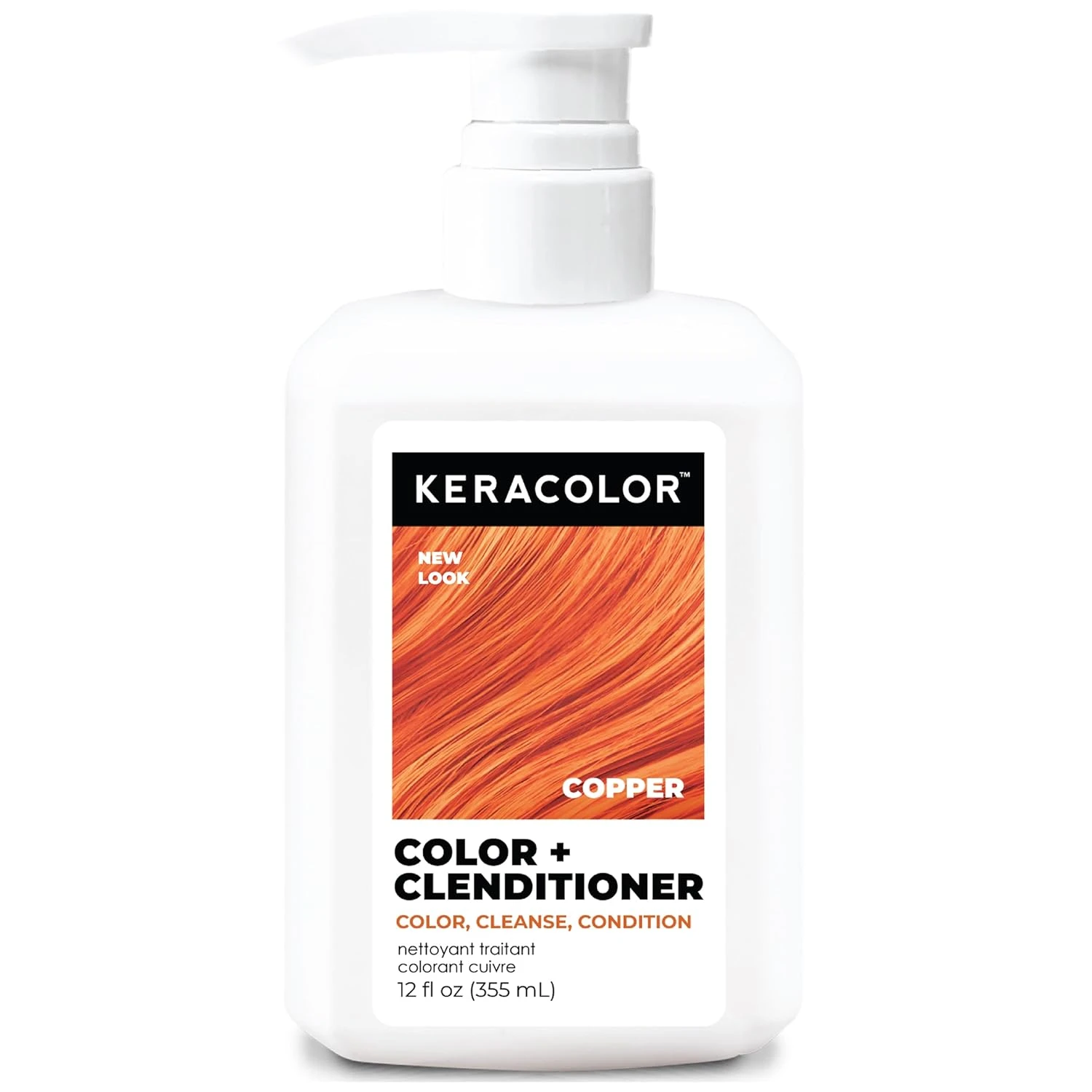 Copper hair tint kit for penny shine color