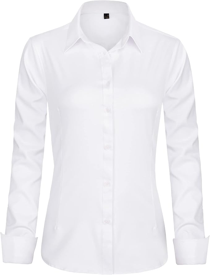 Crisp white button down for interview attire