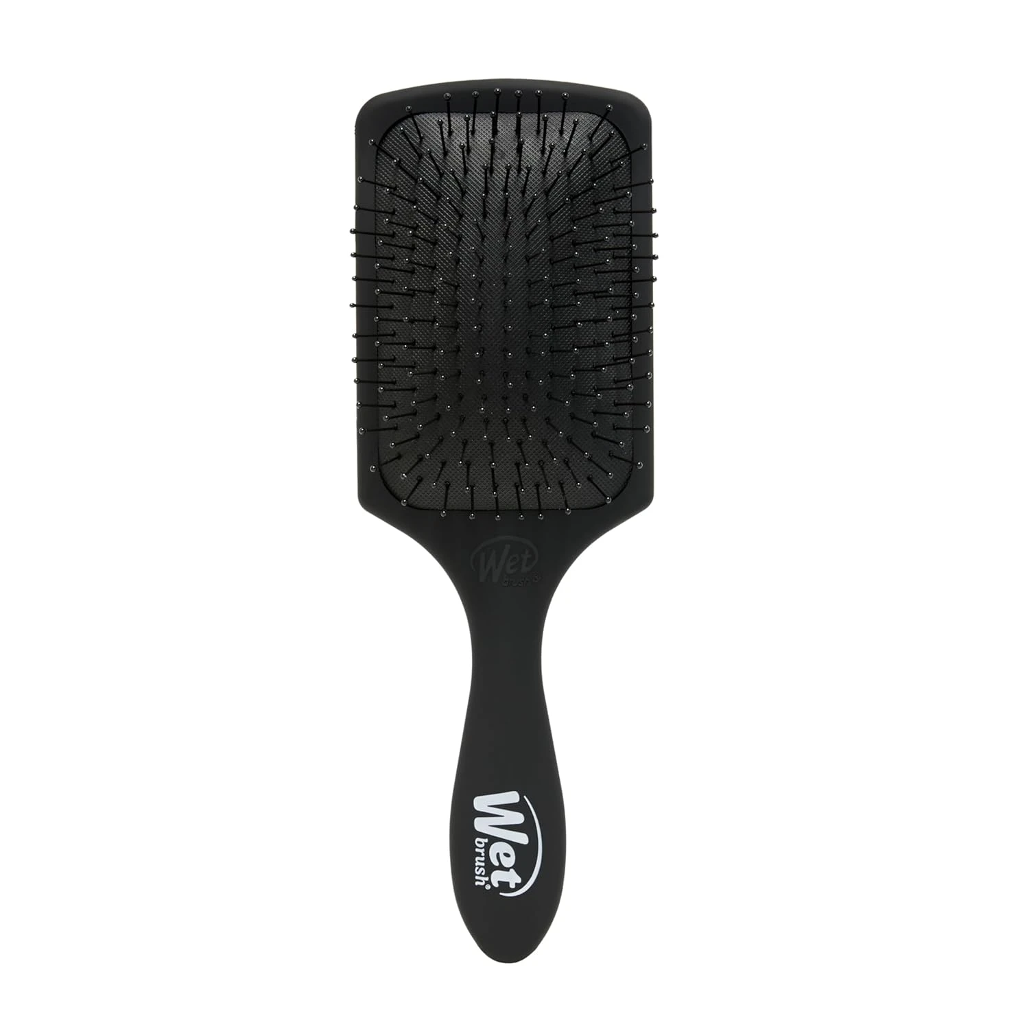 Detangling paddle brush for honey blonde layers