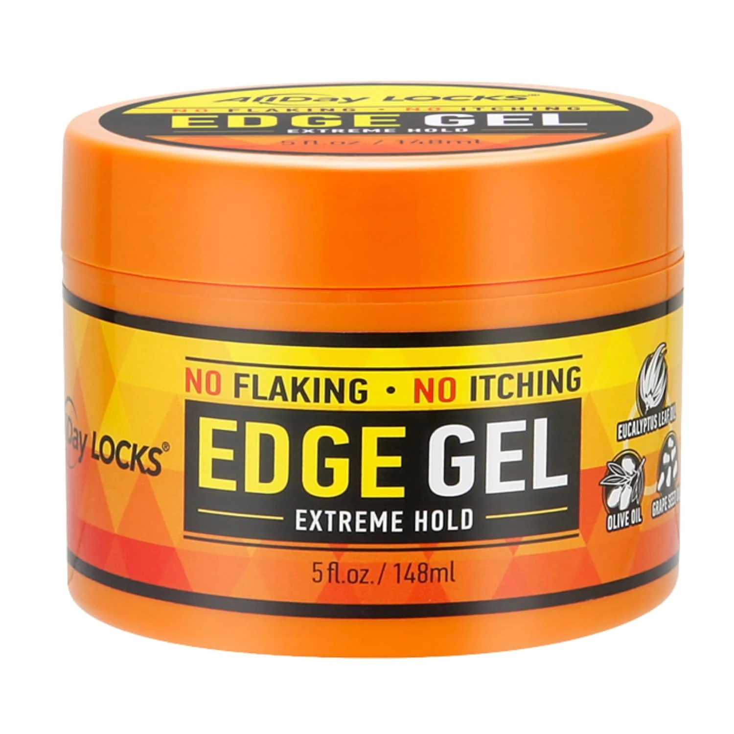 Edge control gel for a slicked low bun sporty hairstyle