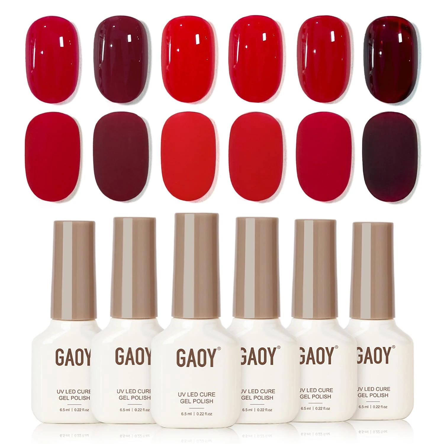Festive red base gel for holiday velvet nails
