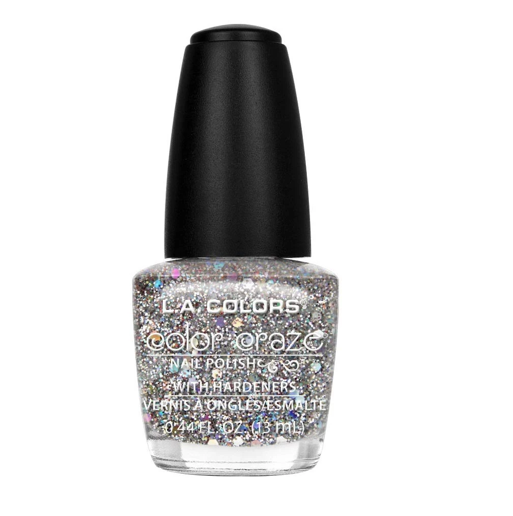 Fine nail glitter polish base for ombre nails