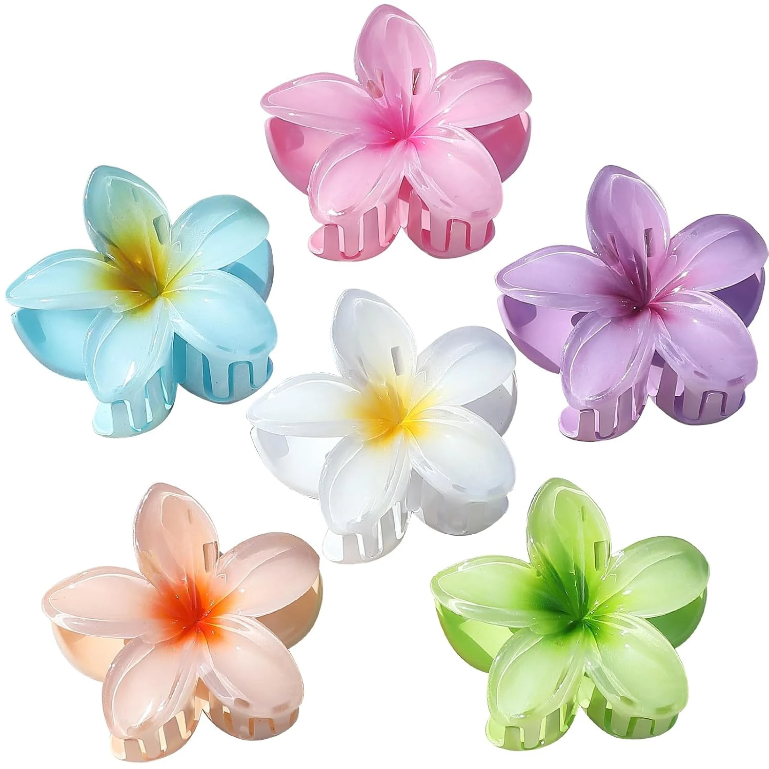 Flower hair clips for hawaii vacation outfit