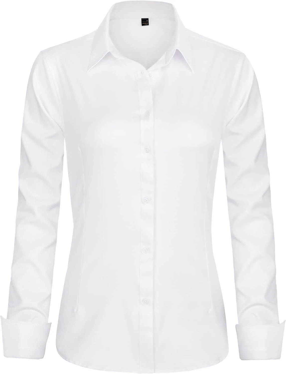 Formal white blouse for skirt suit outfit