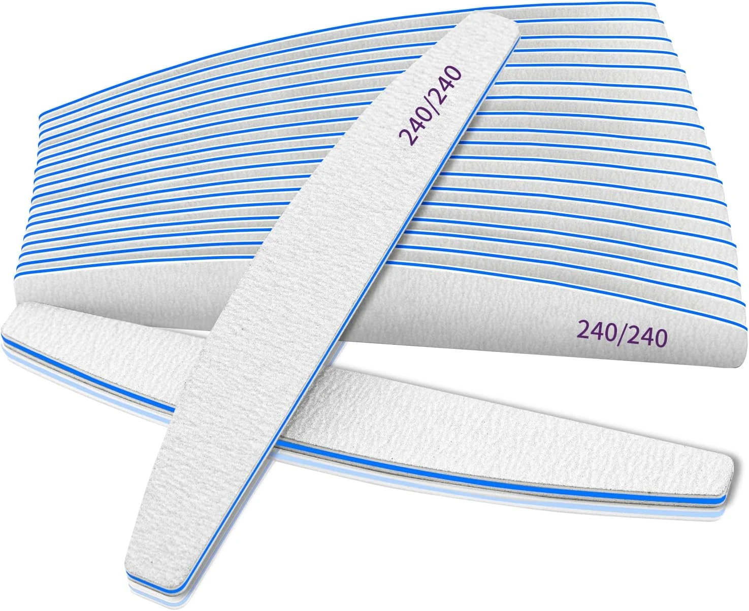 Gentle nail file for shaping short jelly nails