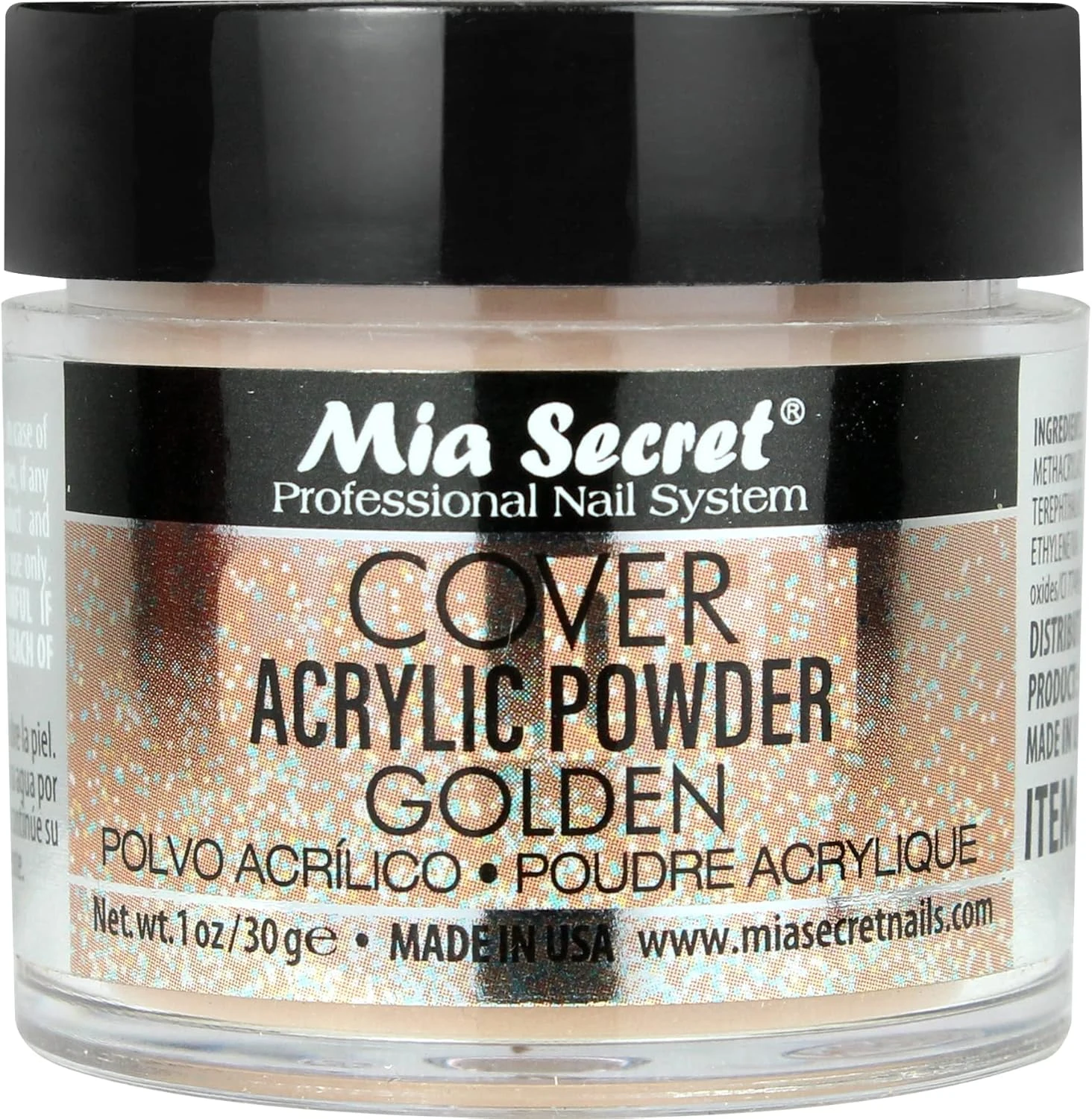 Gold acrylic powder for gold acrylic nails