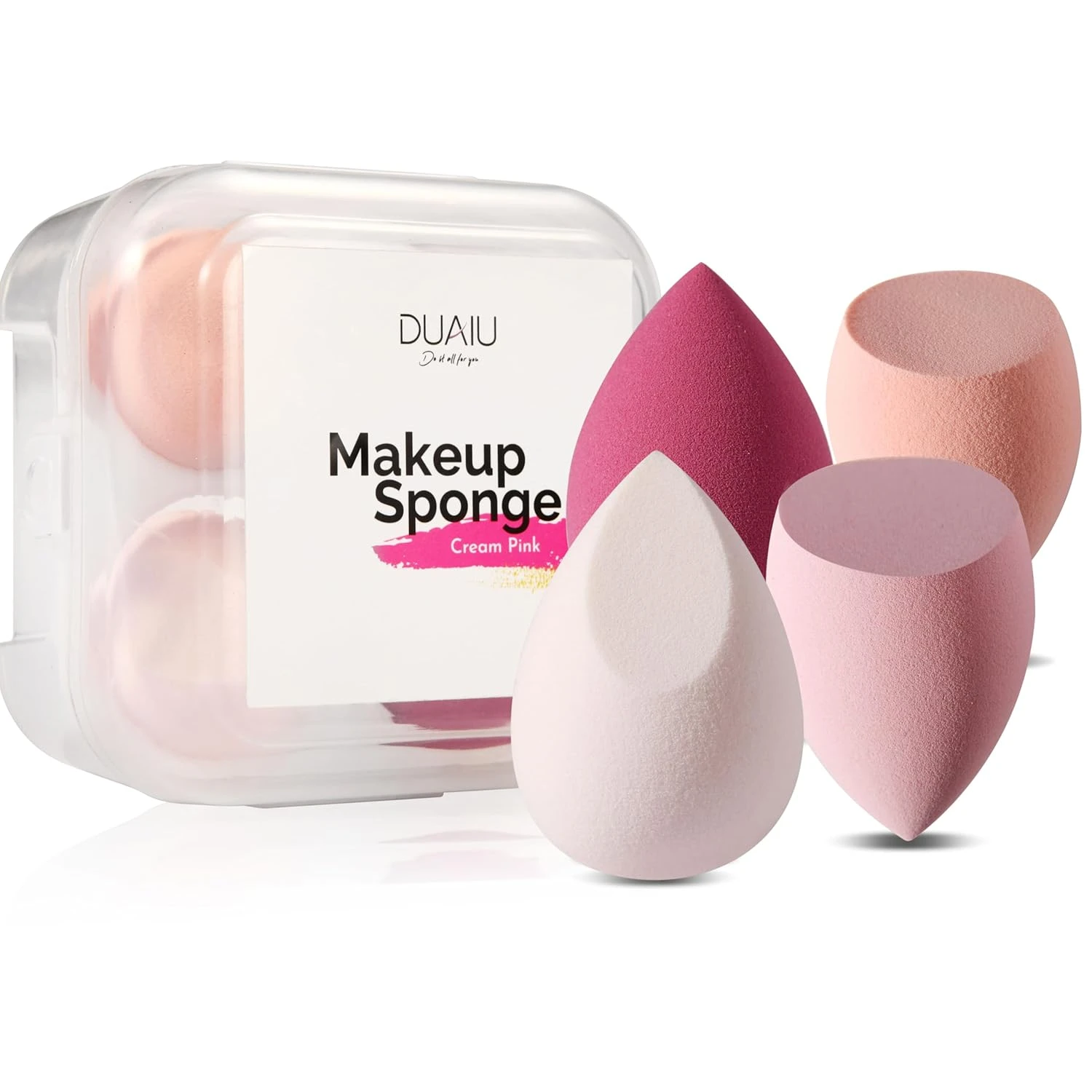 Gradient makeup sponge for blending ombre nails
