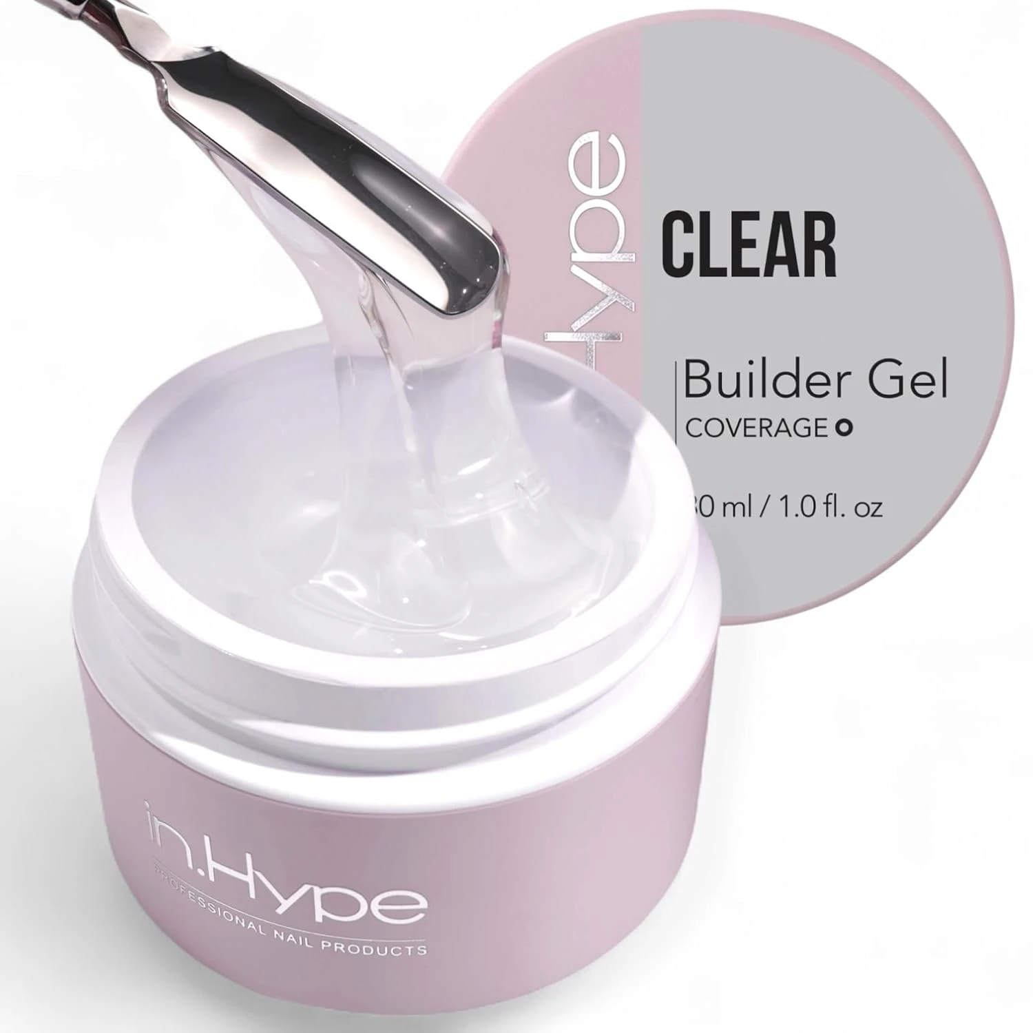 High viscosity top gel for glassy jelly nails