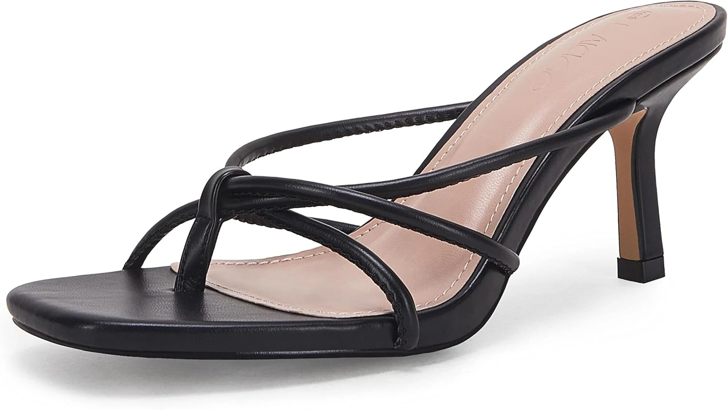 Kitten heel mules for client dinner smart outfit