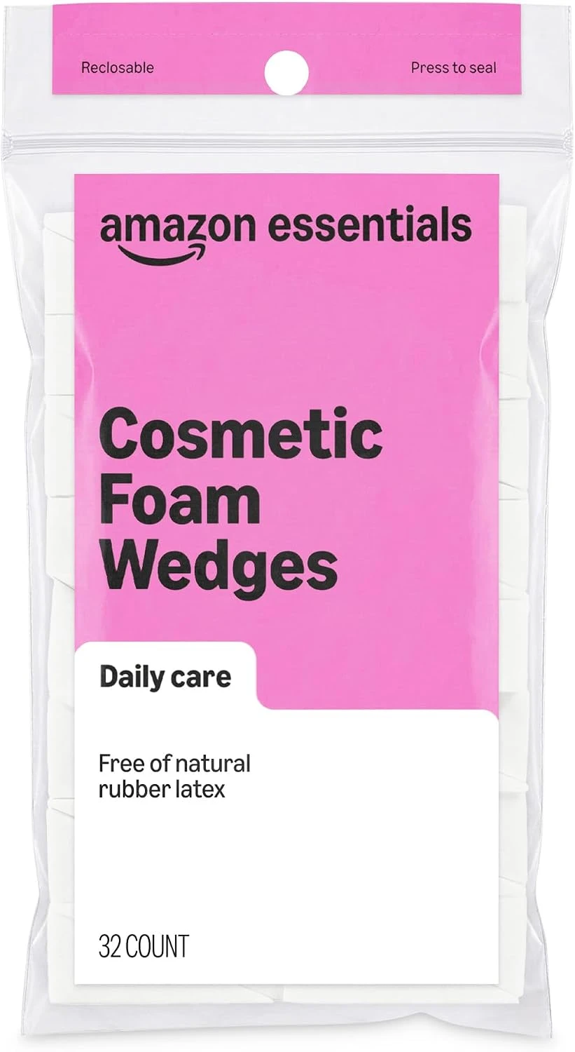 Makeup wedge sponges for blending sunset aura nails