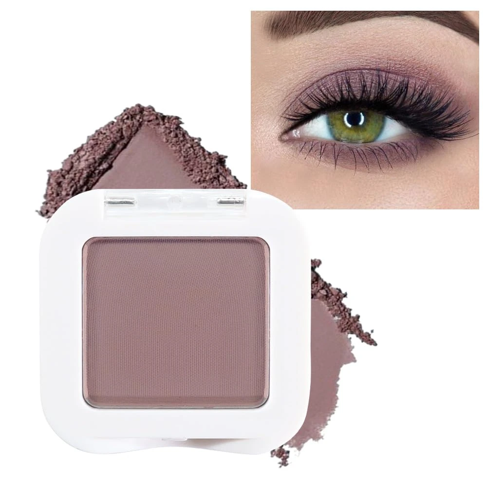 Mauve matte single for monochrome eye look