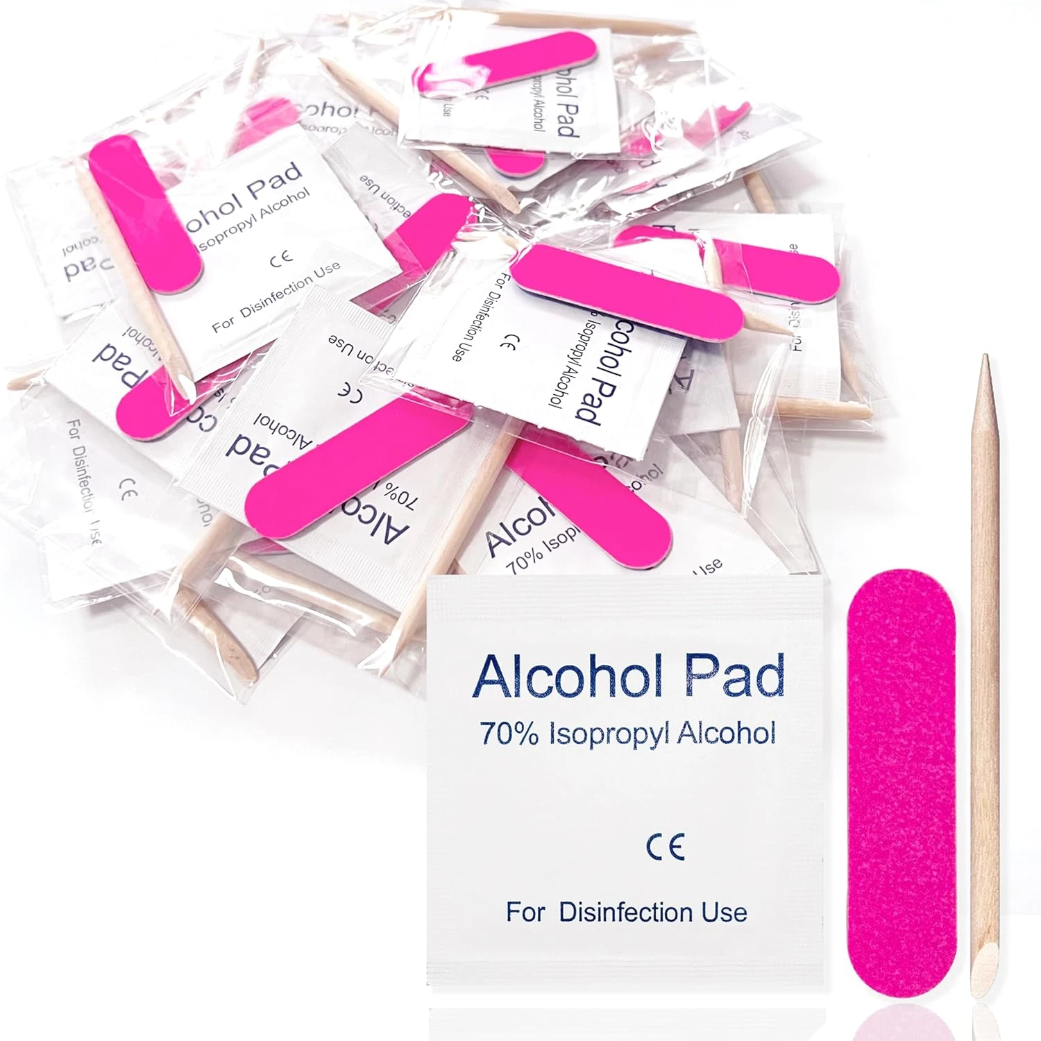 Mini prep buffer sticks for sage green nails