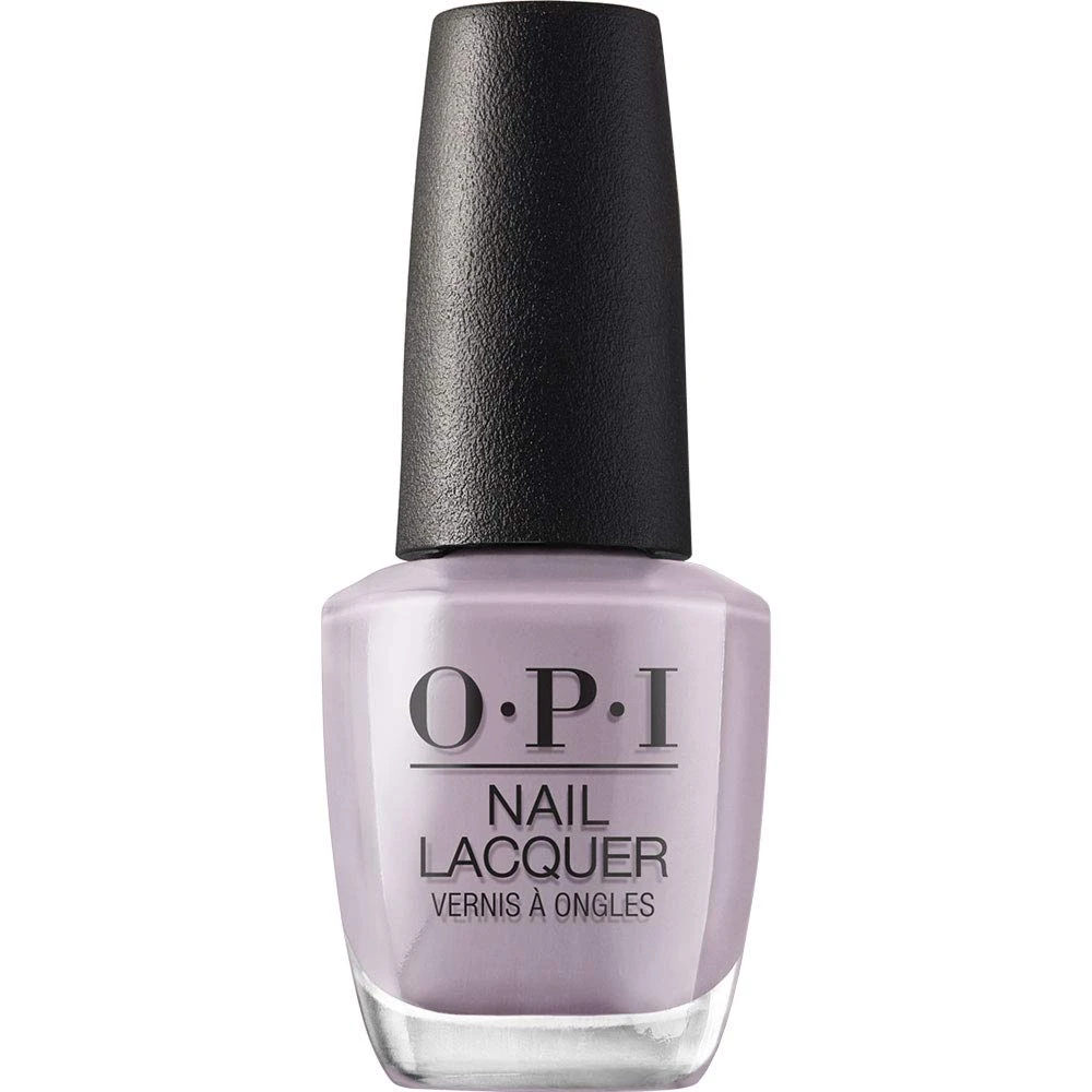 Muted purple polish for short purple nails