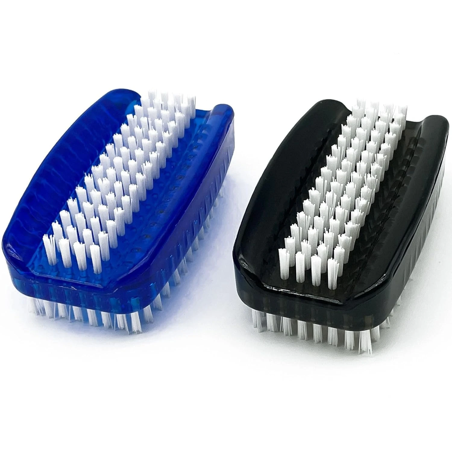 Nail cleanup brush for edge cleanup on ombre nails