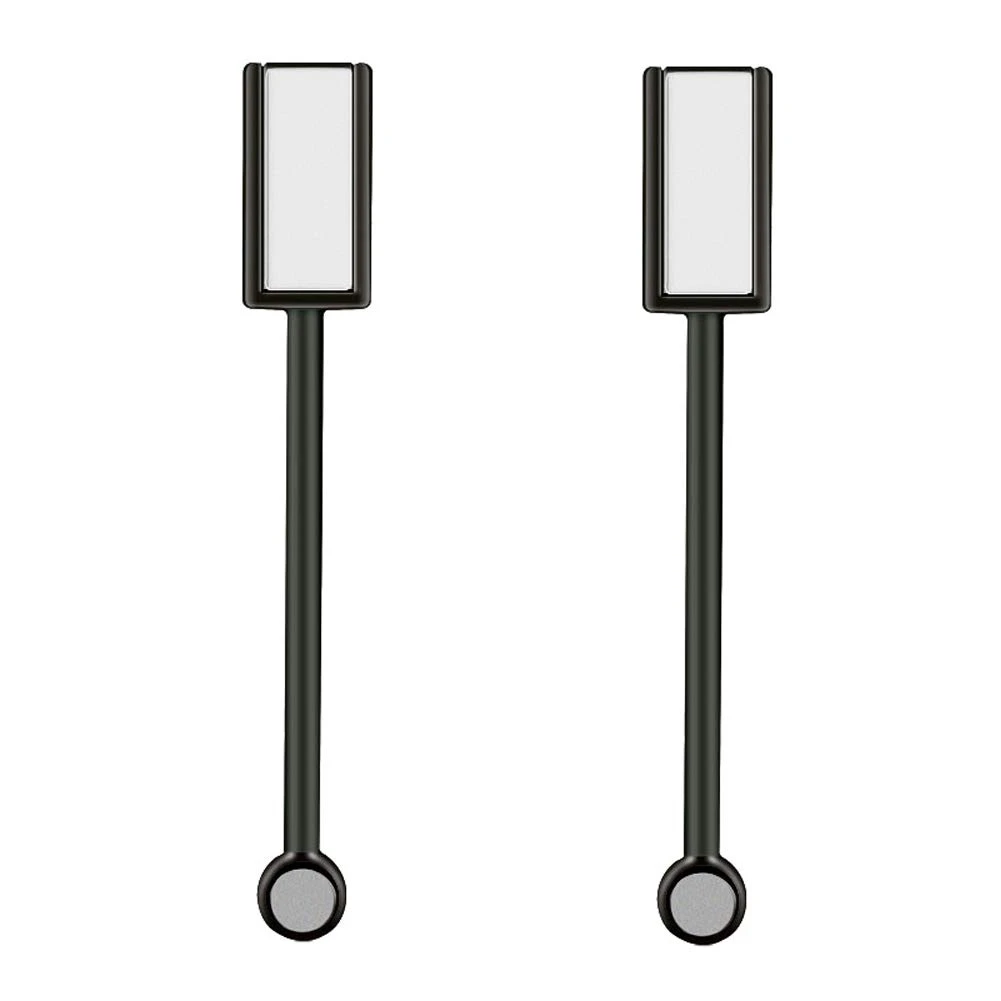 Nail magnet wand for a glass streak on glass nails
