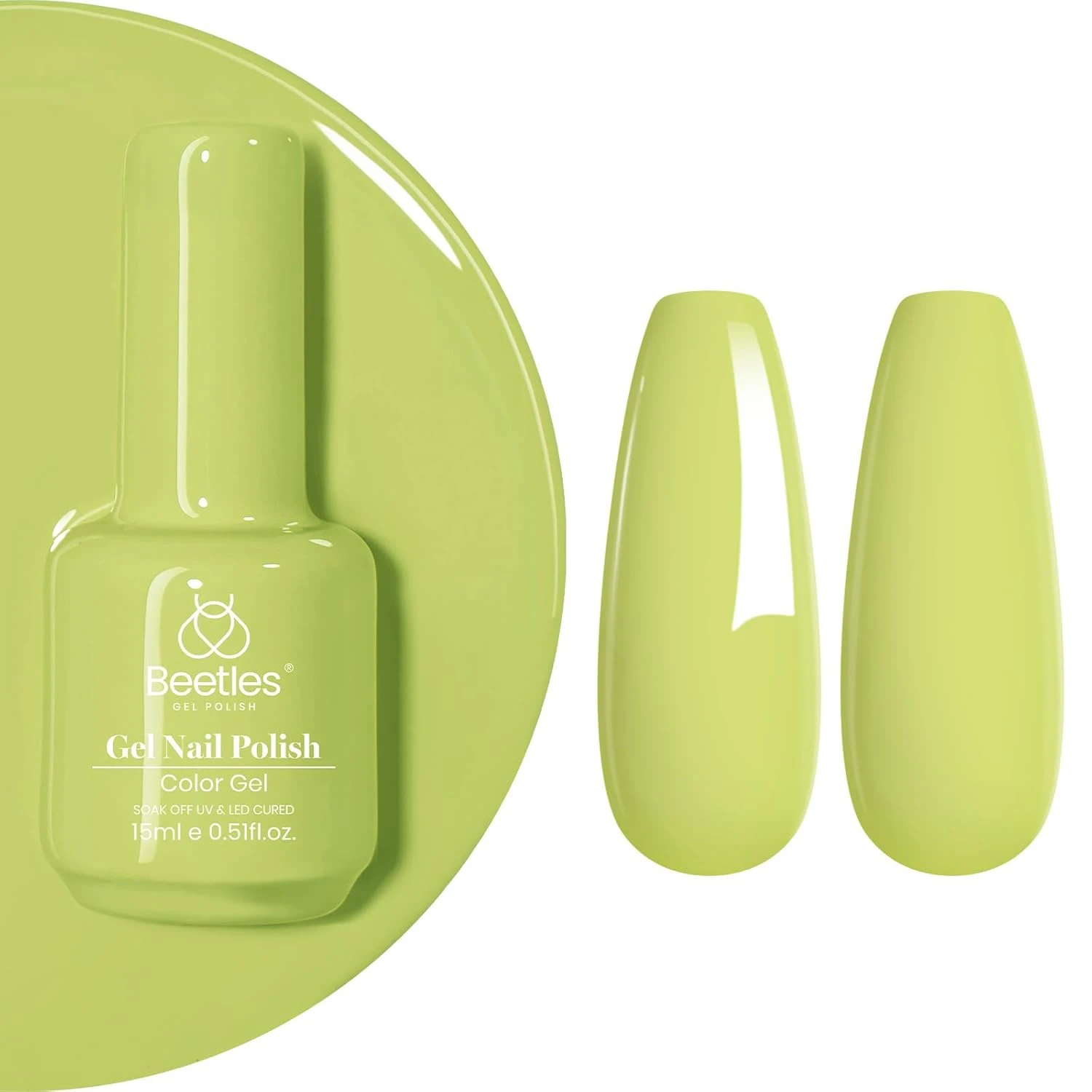 Green Nails Worth Saving: 16 Sets From Mint to Emerald for 2026 62 Pistachio cream gel polish for pastel green nails