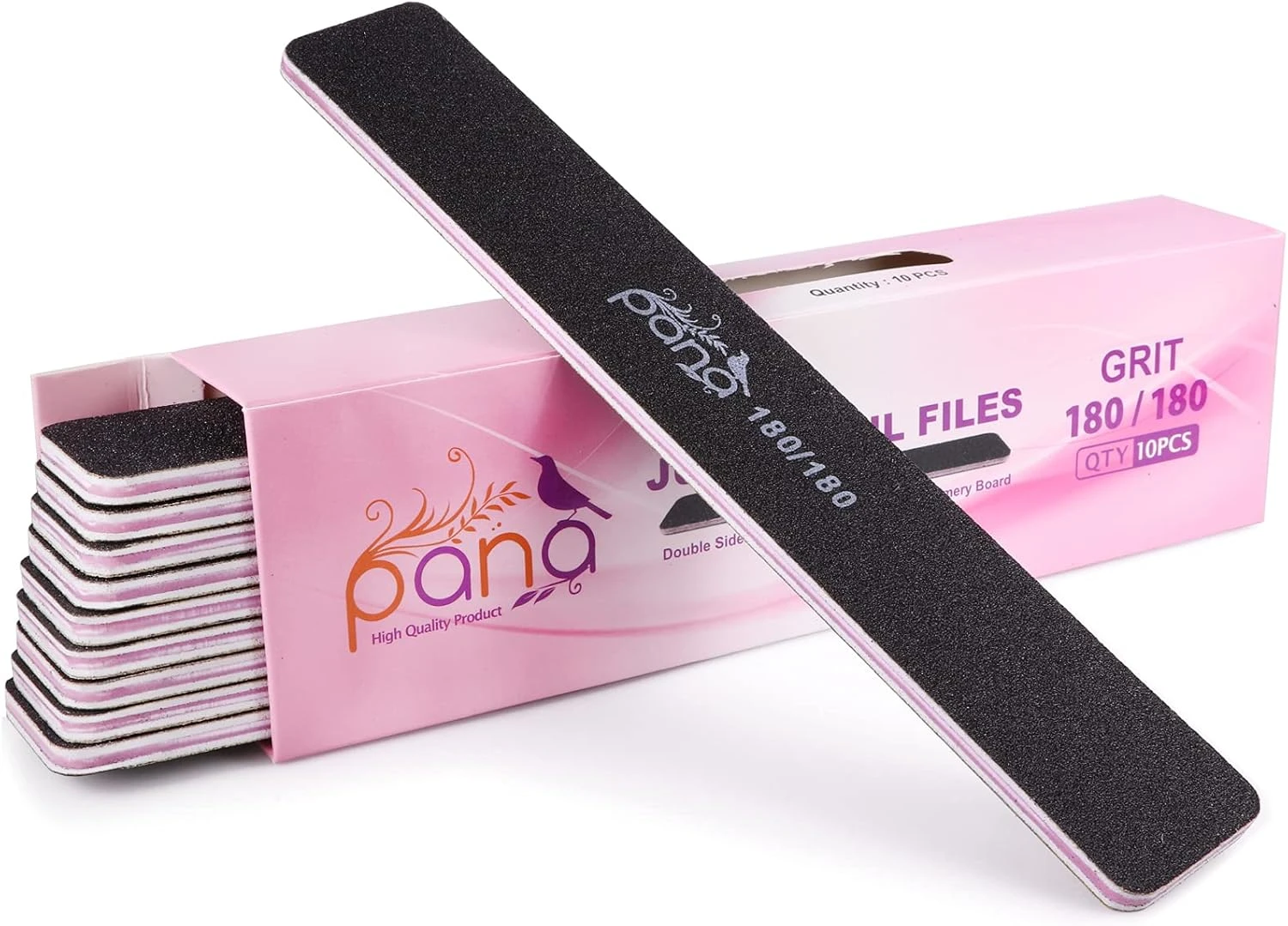 Professional nail file for shaping aura nails