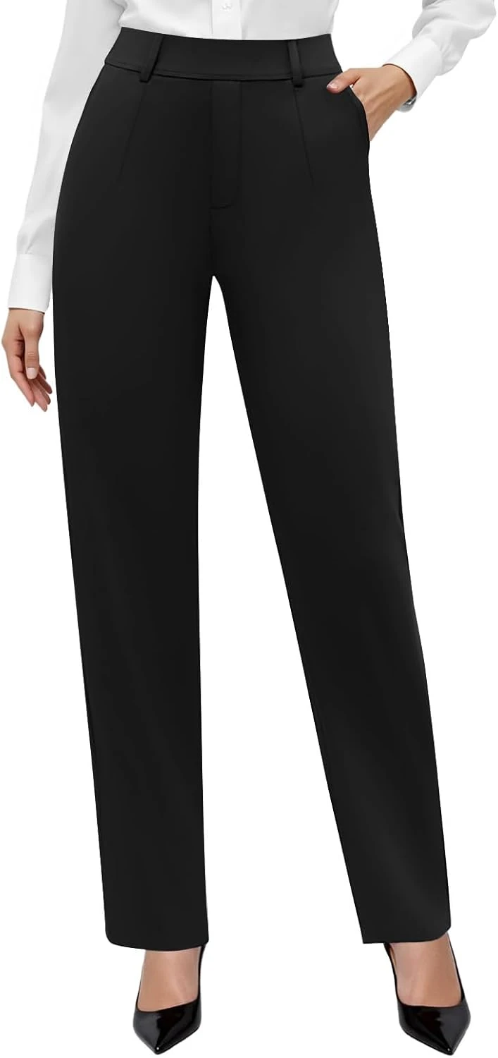 Pull on tailored pants for conference comfort