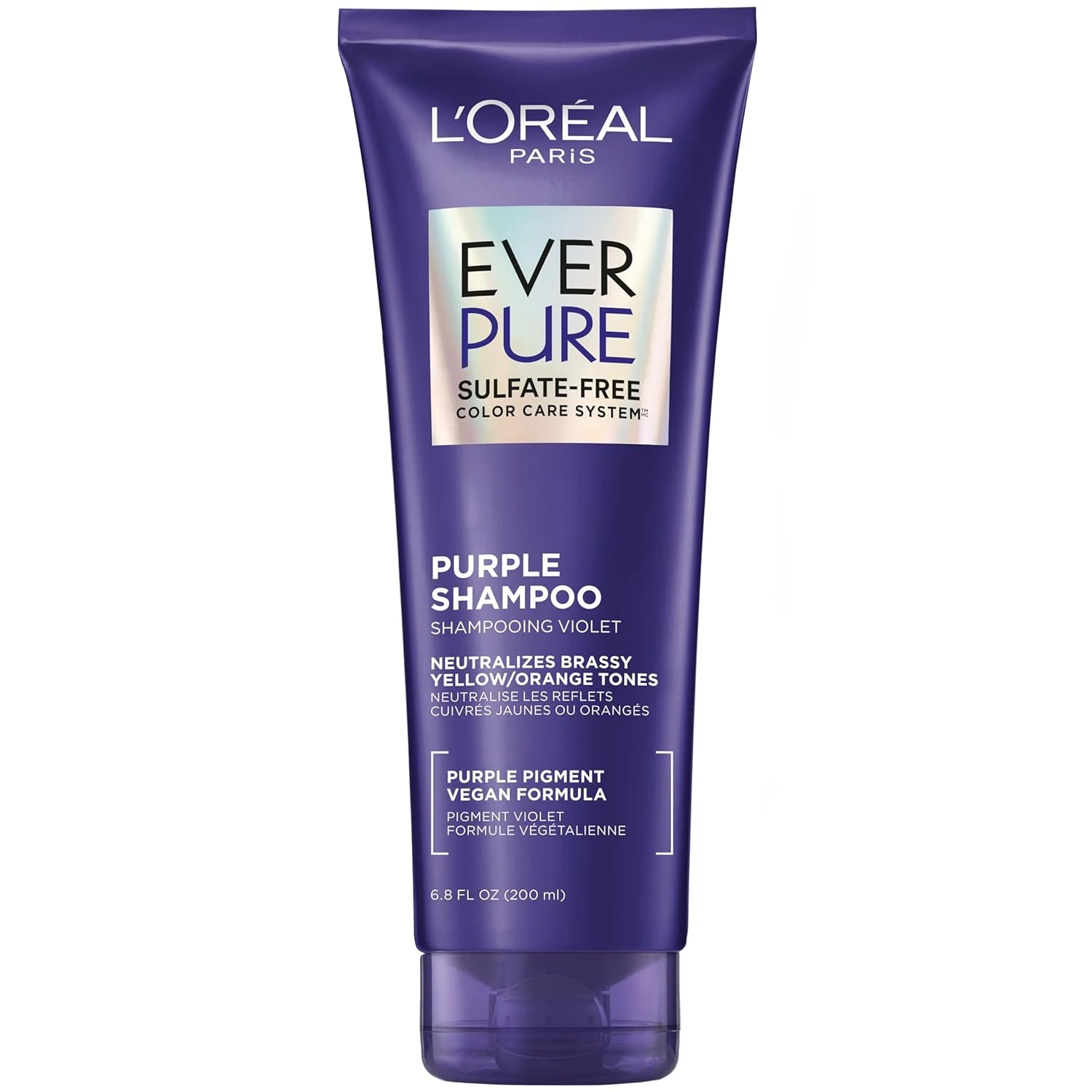 Purple shampoo for platinum blonde hair styles