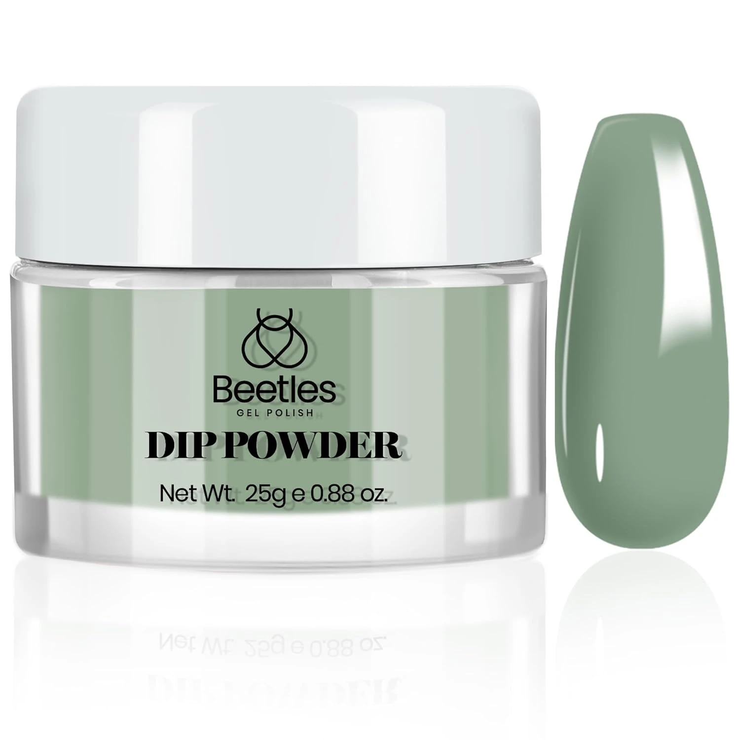 Sage green dip powder for dip sage nails