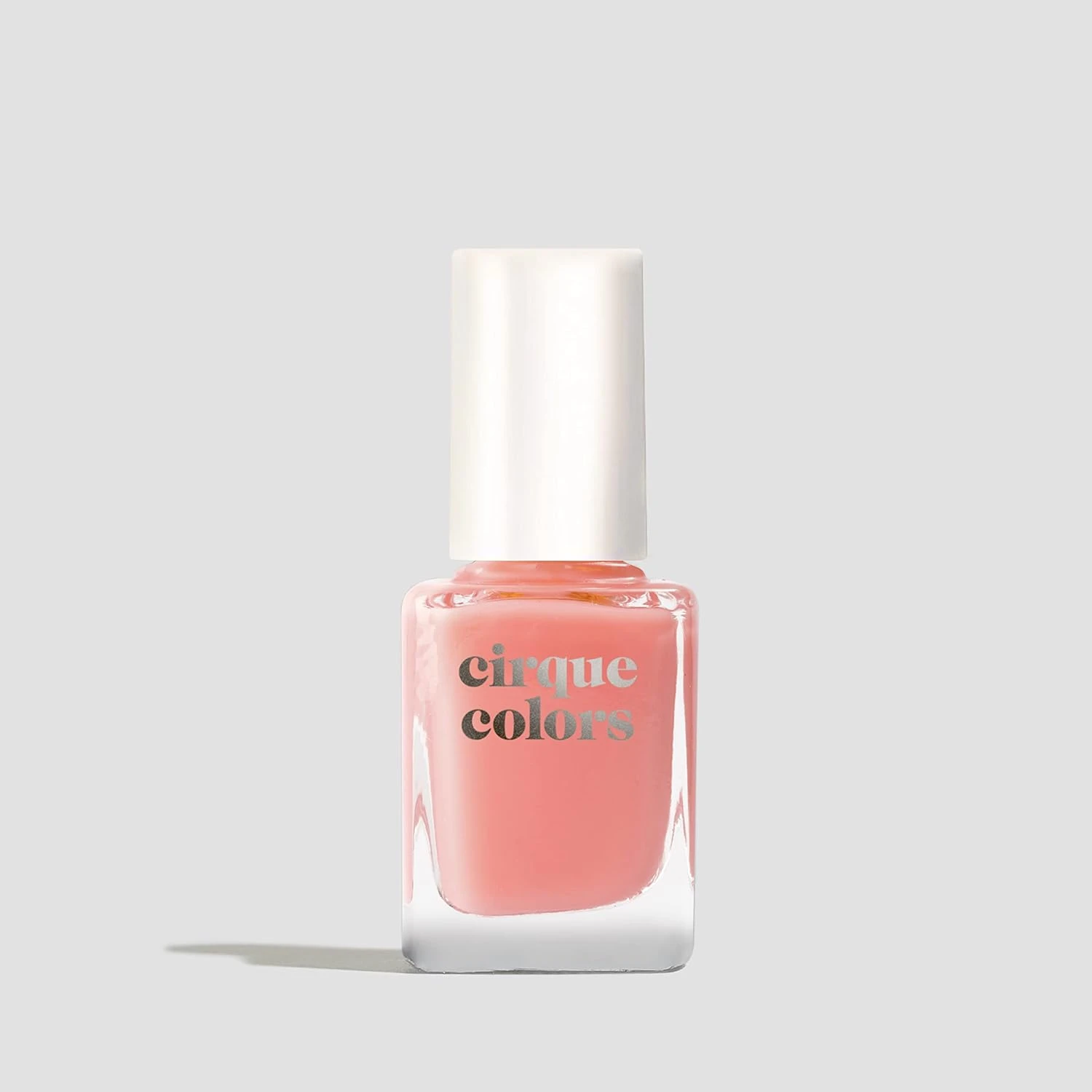 Sheer coral jelly polish for short jelly nails