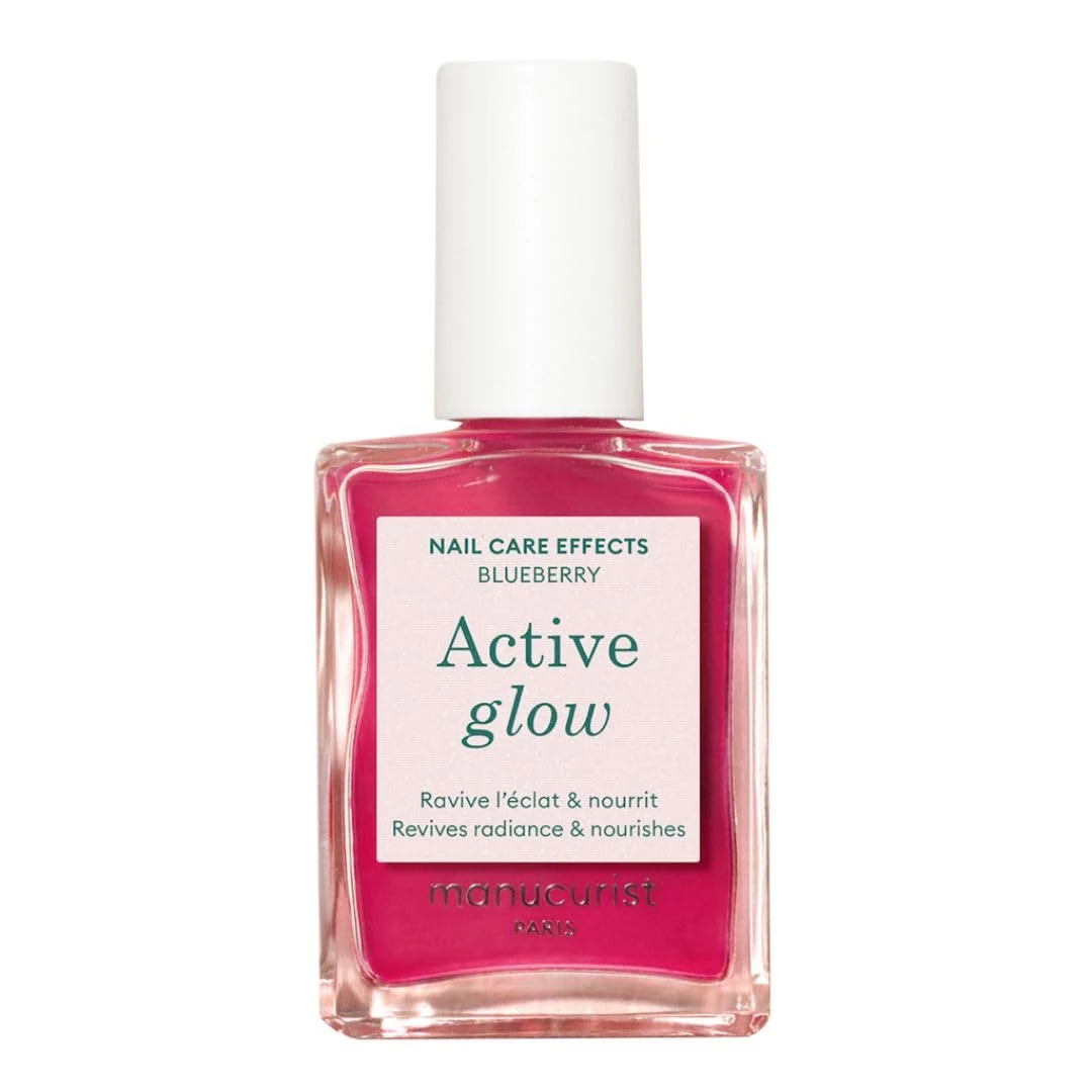 Sheer glow base gel for gold star nails