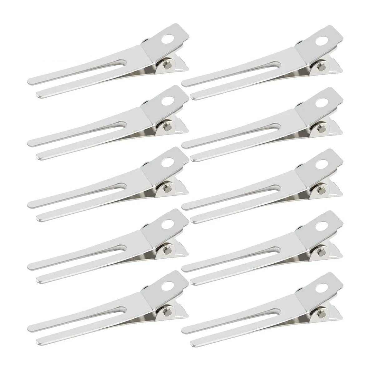 Short hair styling clips for waterfall braid