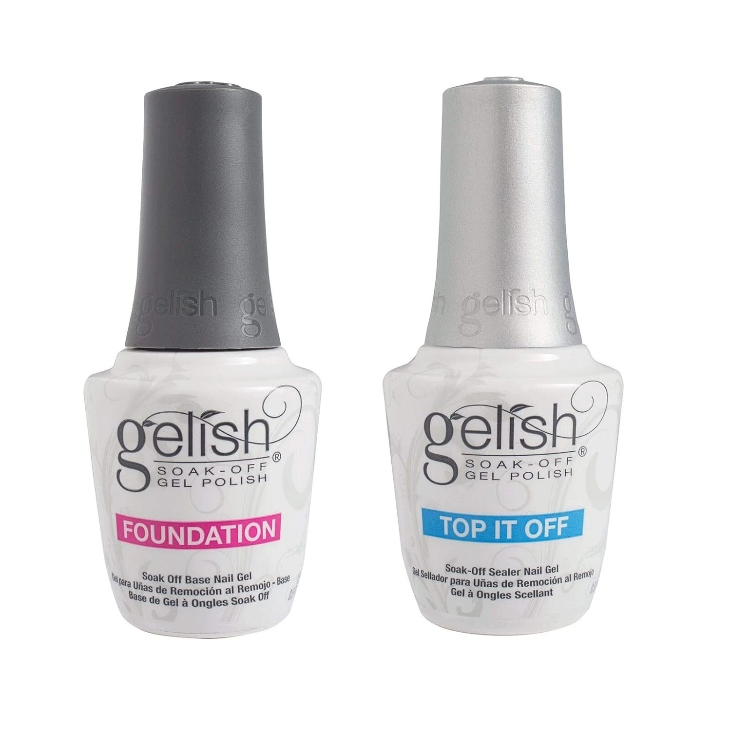 Short nail polish duo base for ombre nails
