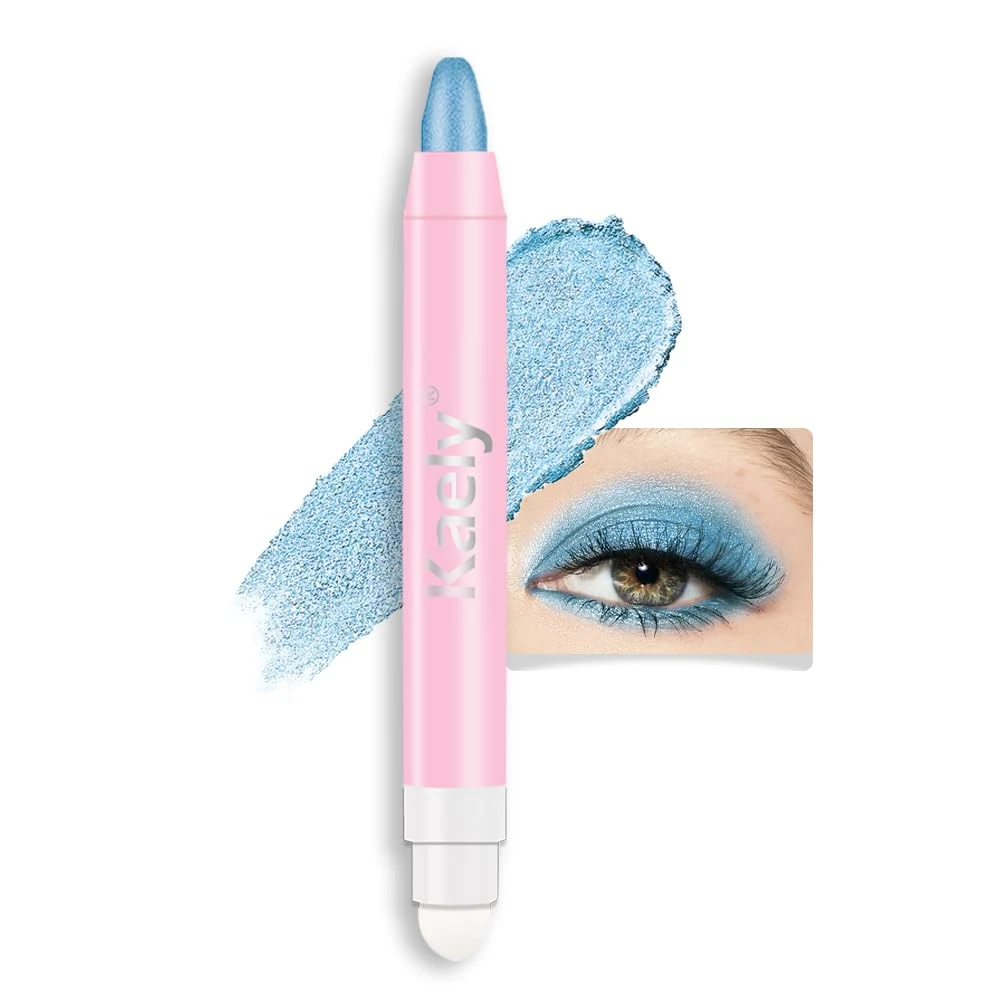 Sky blue shadow stick for modern blue eye