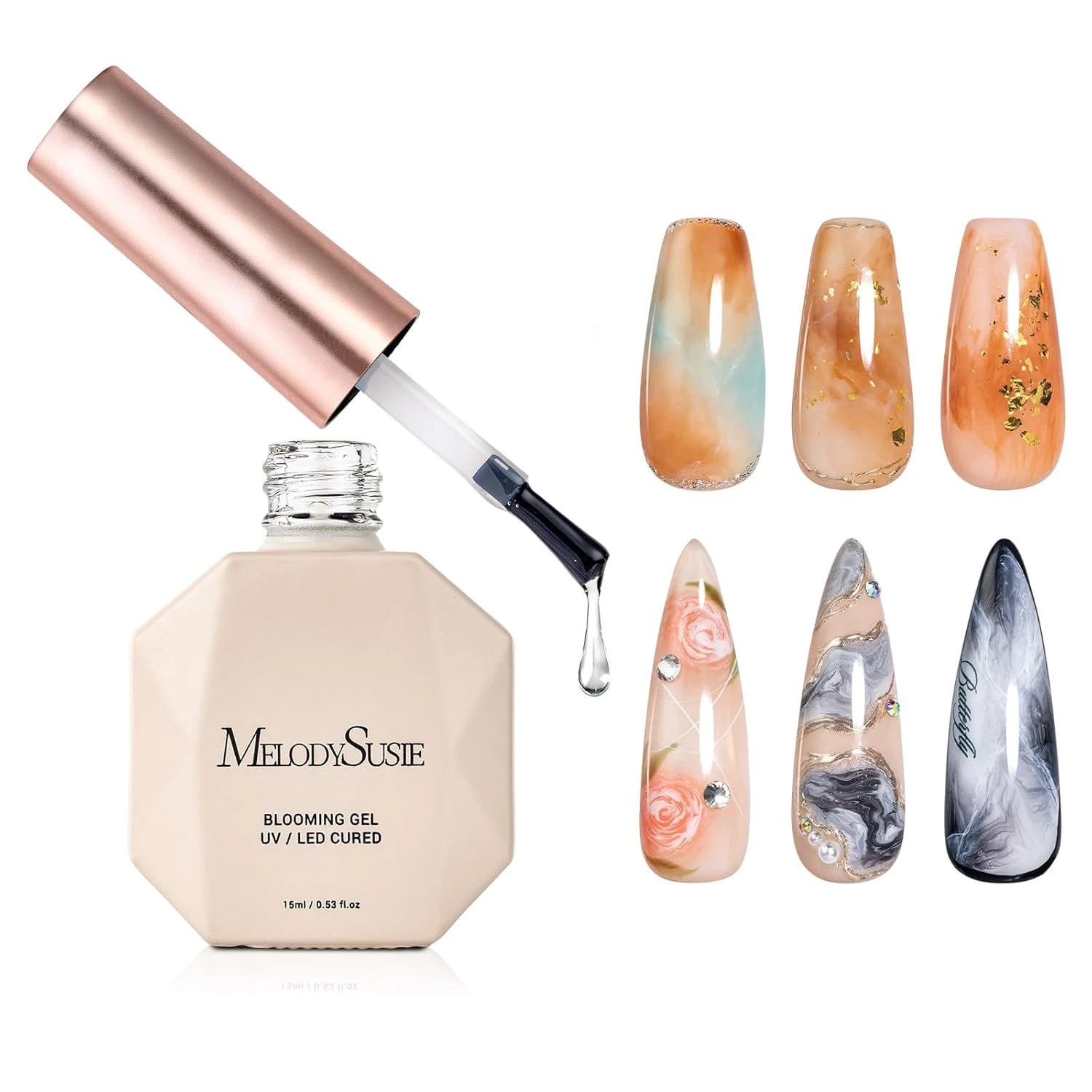 Slow cure liner base for micro pink tip nails