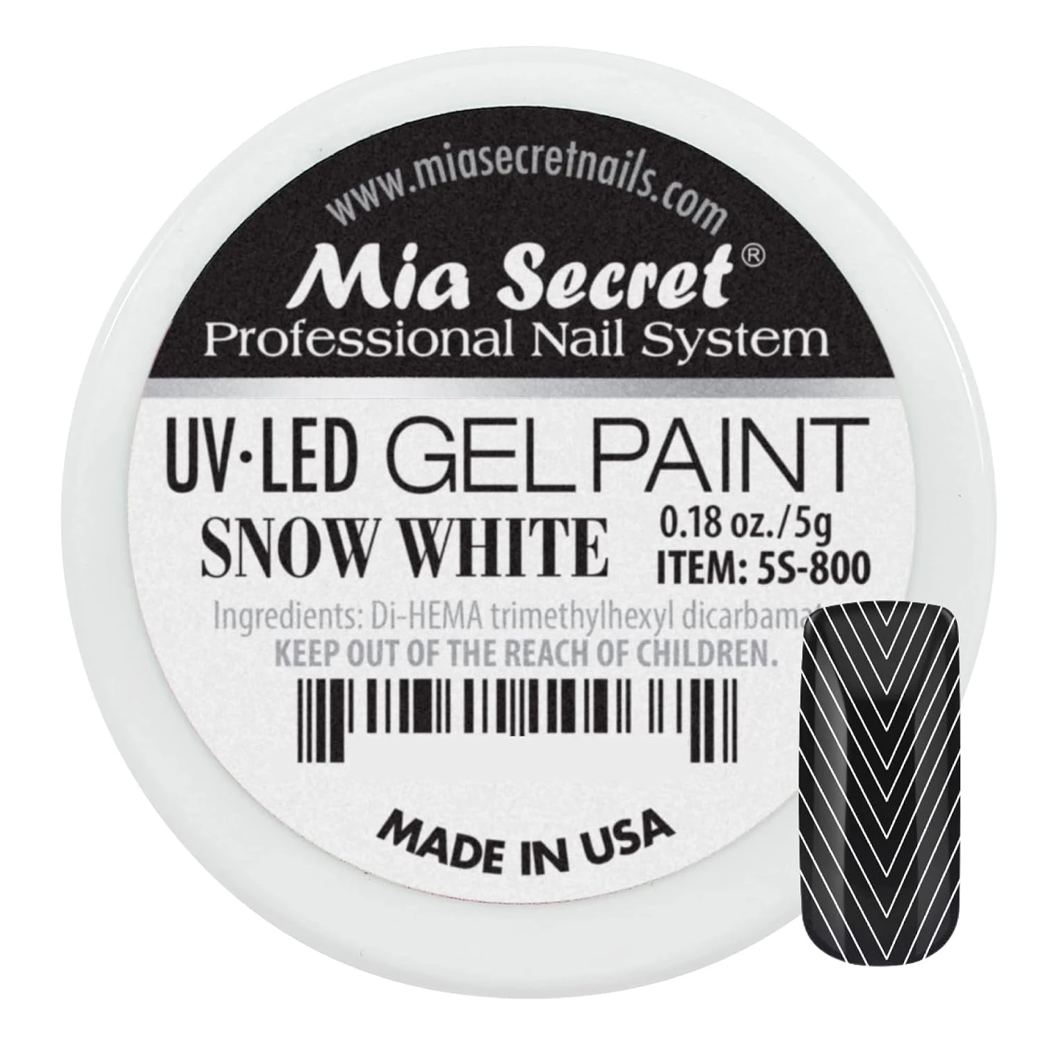 Snowfall art gel for winter blue nails