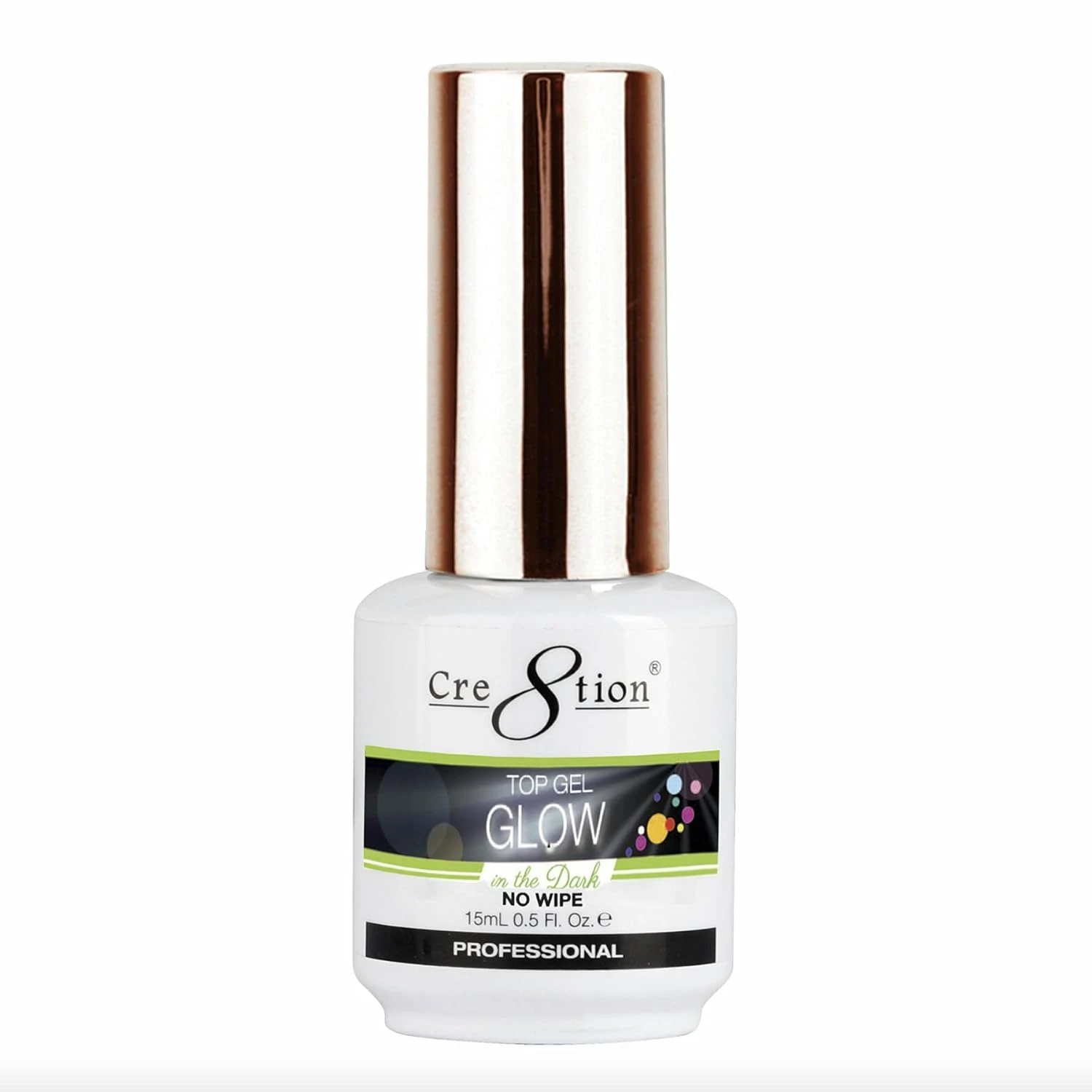Soft glow top coat for baby blue nails