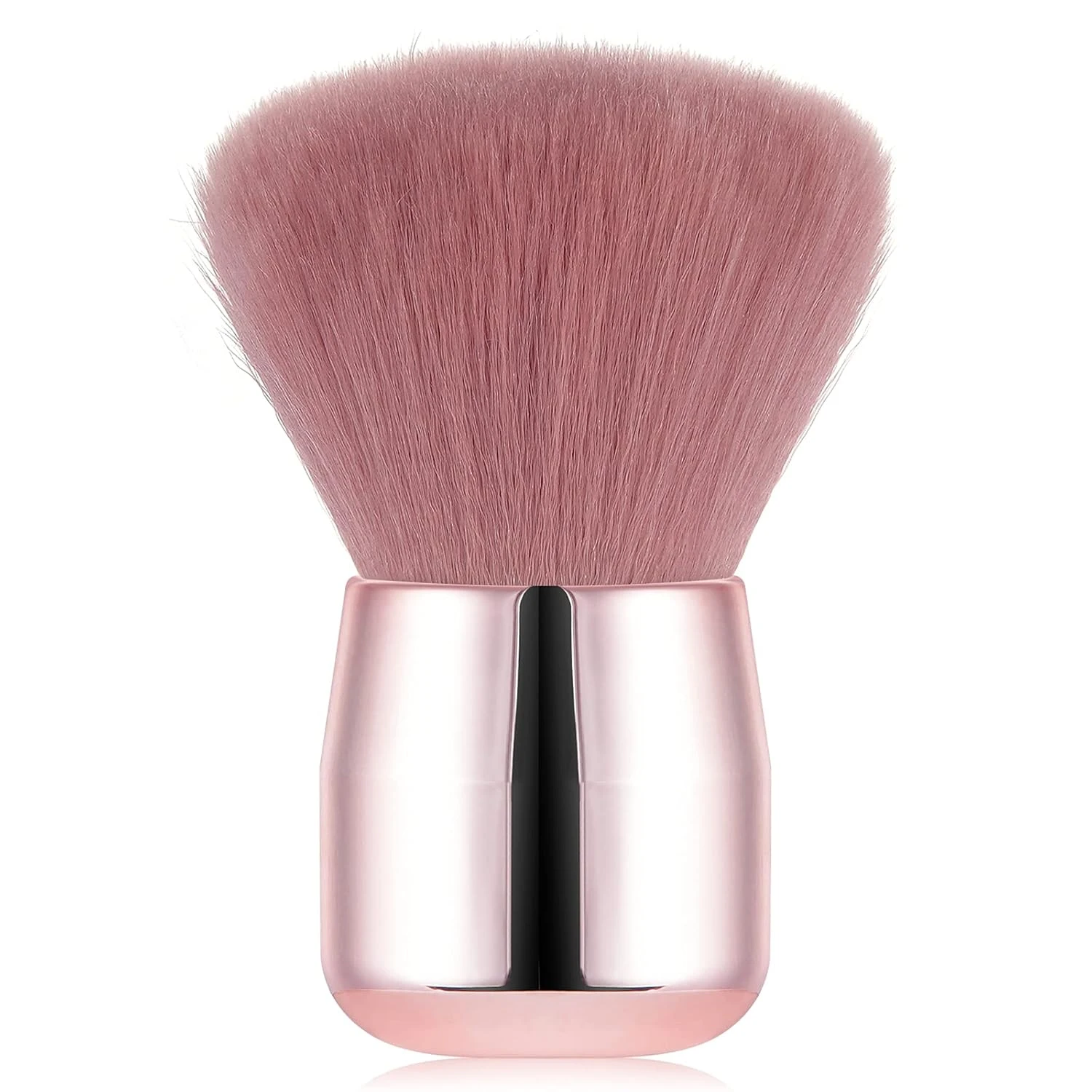 Soft nail dust brush for velvet burgundy nails